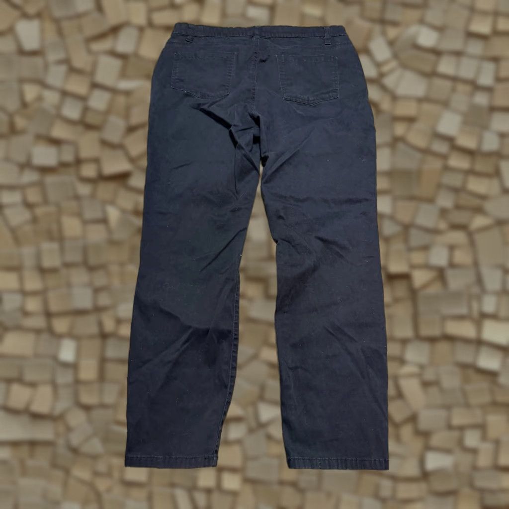 Buffalo David Bitton Buffalo David Bitton Pants Women's Size 12/32 Black Stretch Skinny Ankle Grazer Pants Size 34" / US 12 / IT 48 - 1 Thumbnail