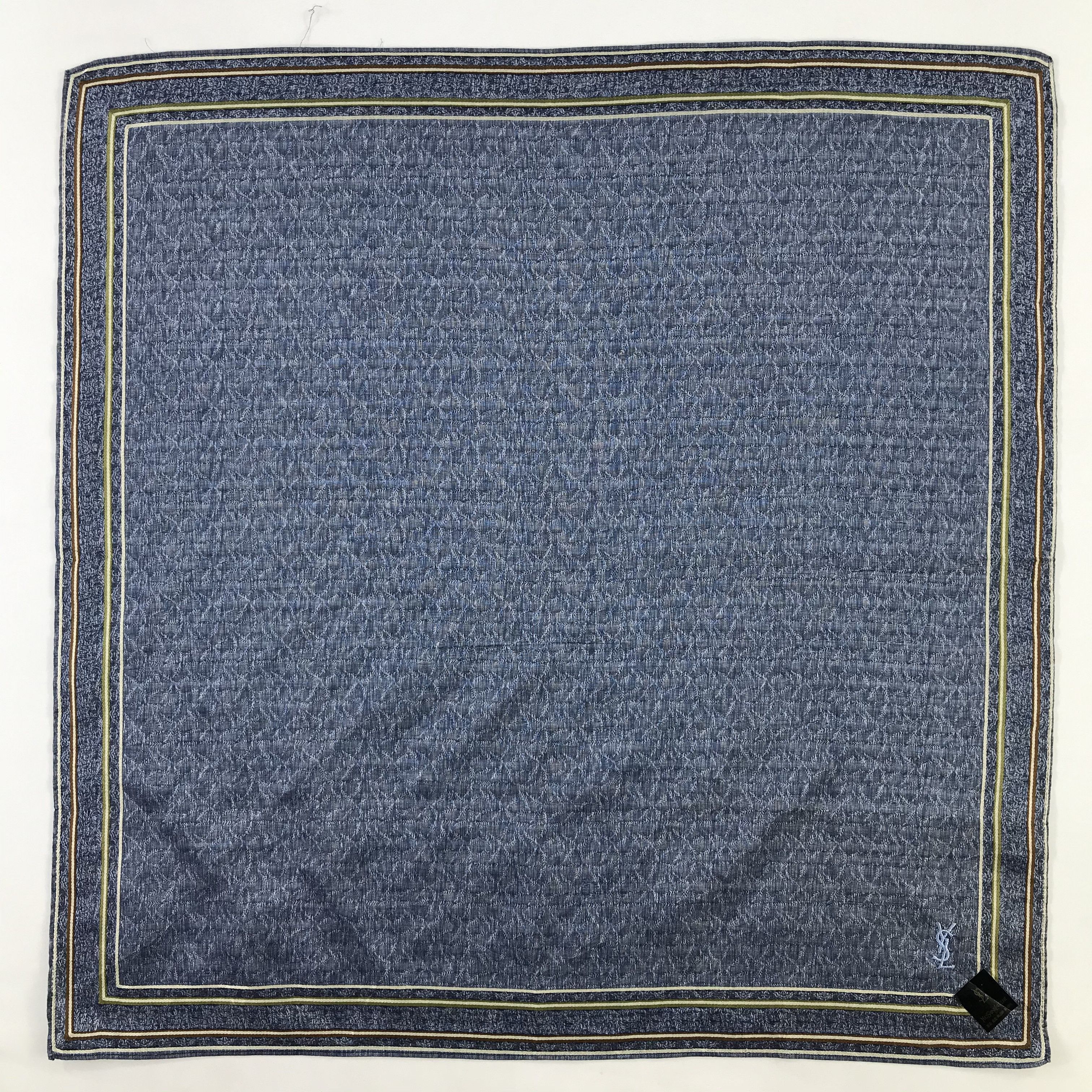 Vintage × Yves Saint Laurent Yves Saint Laurent Bandana / Handkerchief/Neckerchief -S1059 Size ONE SIZE - 1 Thumbnail