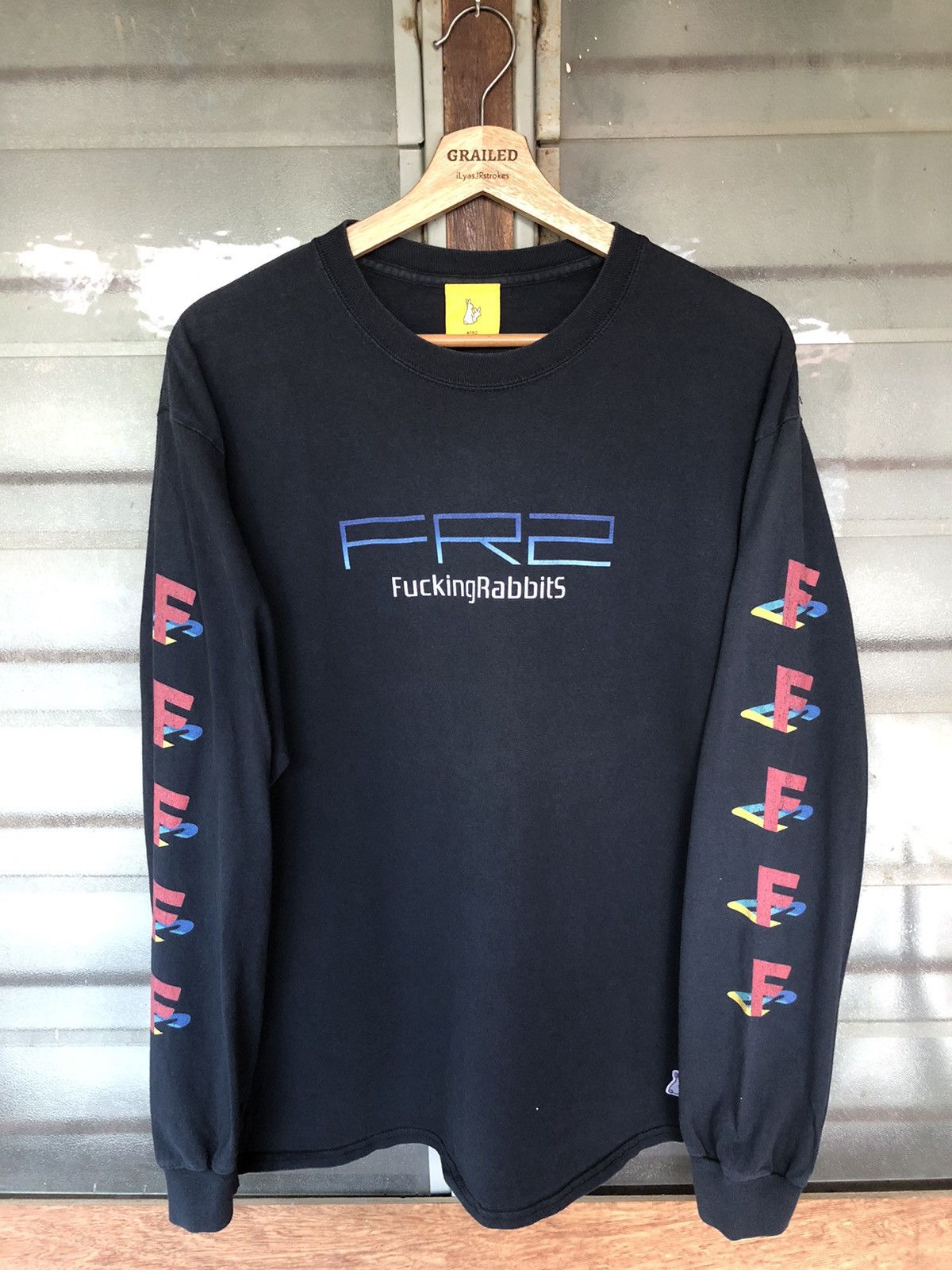 FR2 Vintage FR2 PlayStation Style Design Long sleeve Tee Size US L / EU 52-54 / 3 - 1 Thumbnail