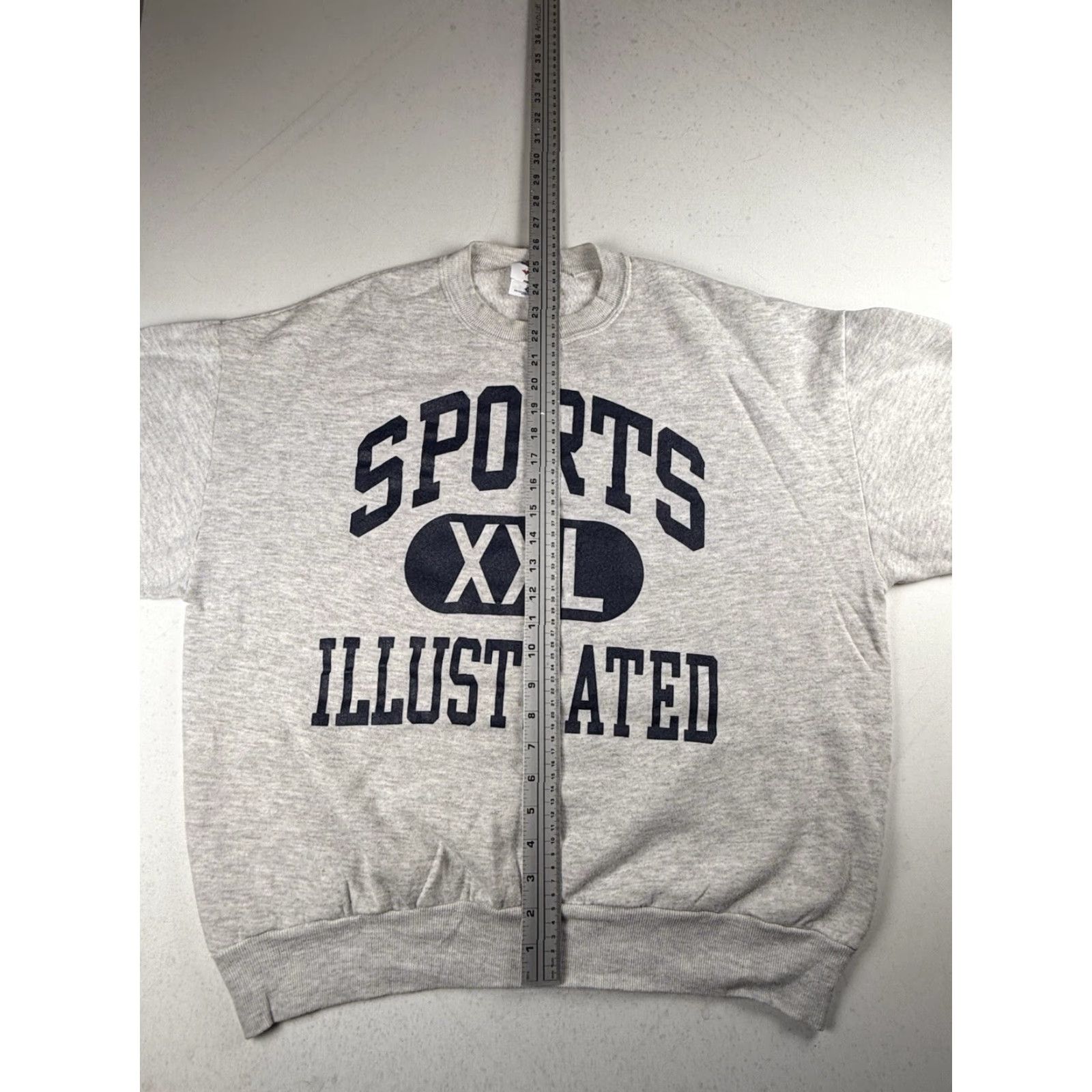 Tultex VINTAGE Tultex Sweatshirt Logo Crew Neck Men XL Gray Graphic Print All Seasons Retro Sports Size US XL / EU 56 / 4 - 5 Thumbnail