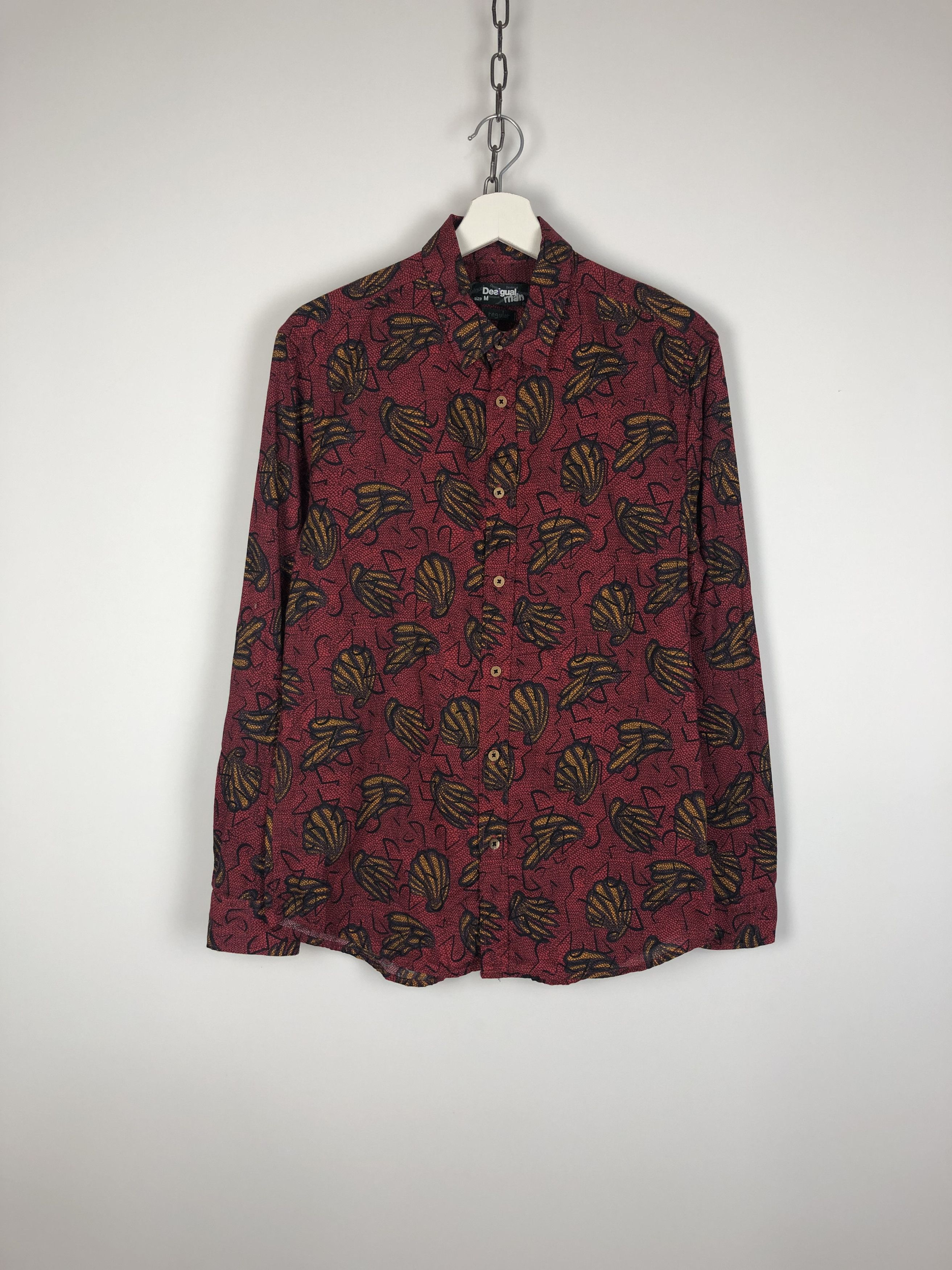 Desigual Desigual Regular Fit Shirt Overprinted size M Size US M / EU 48-50 / 2 - 1 Thumbnail