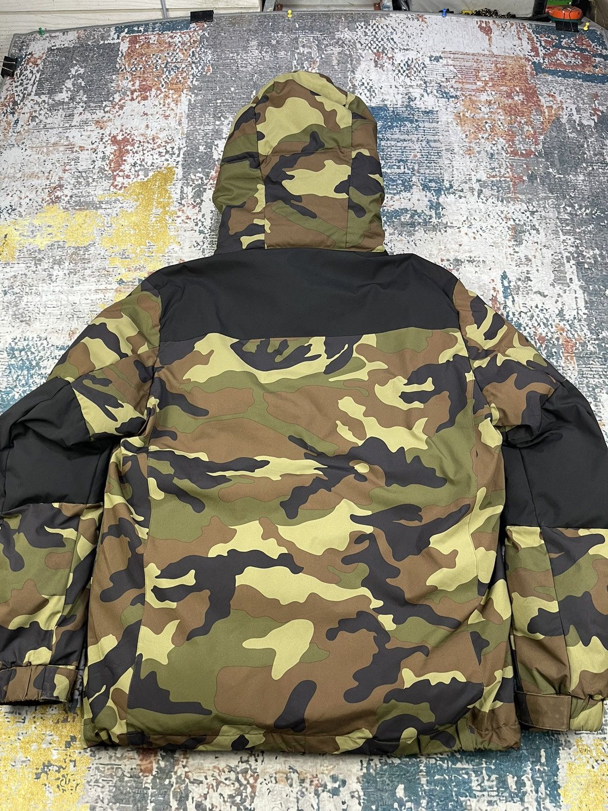 Japanese Brand Hype🔥Army Camouflage Puffer Hooded Jackets Size US L / EU 52-54 / 3 - 6 Thumbnail