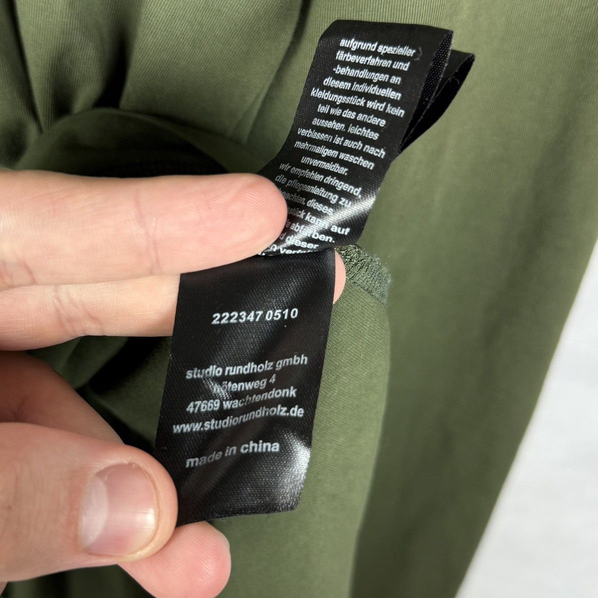 Rundholz Rundholz Black Label Avantgarde Cotton Teal Longsleeve Size S / US 4 / IT 40 - 7 Thumbnail