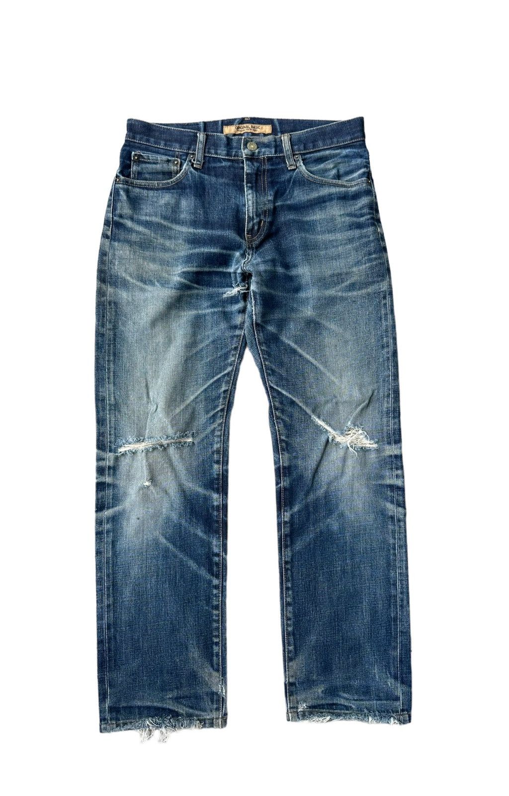 Uniqlo Uniqlo rusty wash denim jeans Size US 30 / EU 46 - 6 Thumbnail
