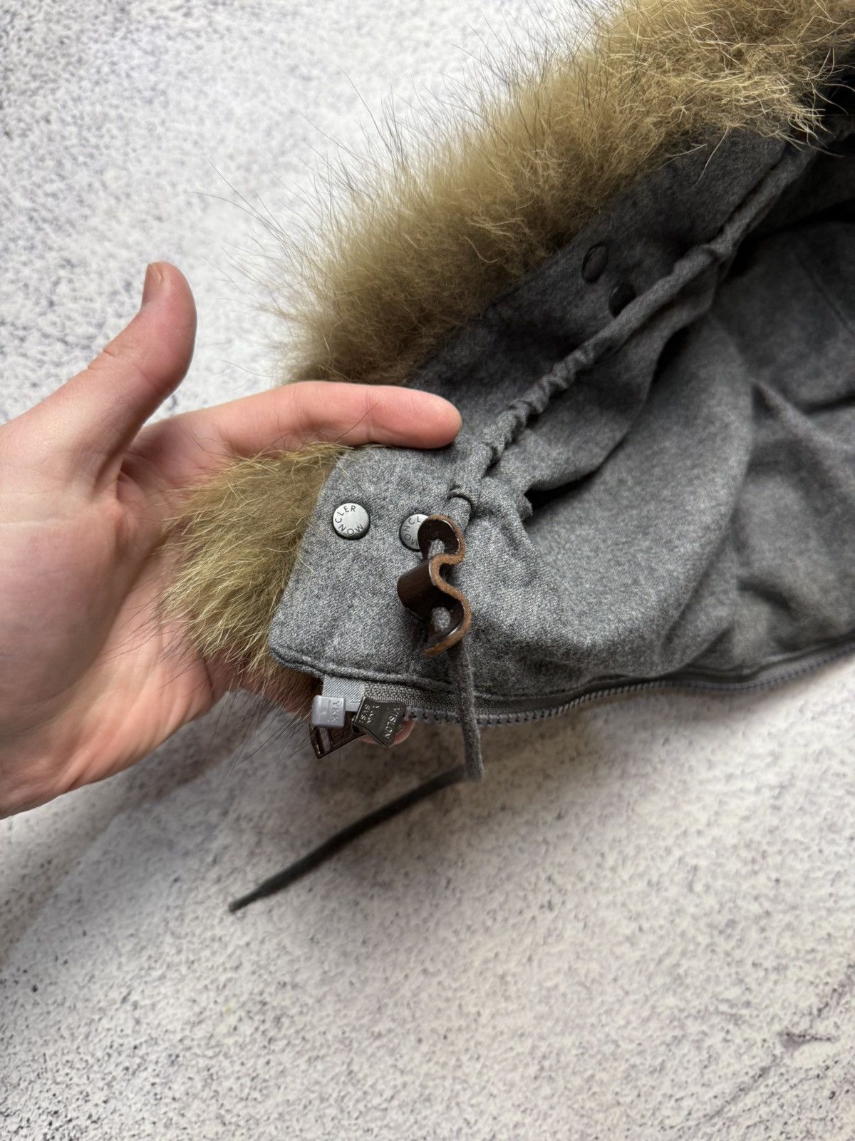 Moncler Moncler Hood Natural Fur Size ONE SIZE - 5 Thumbnail