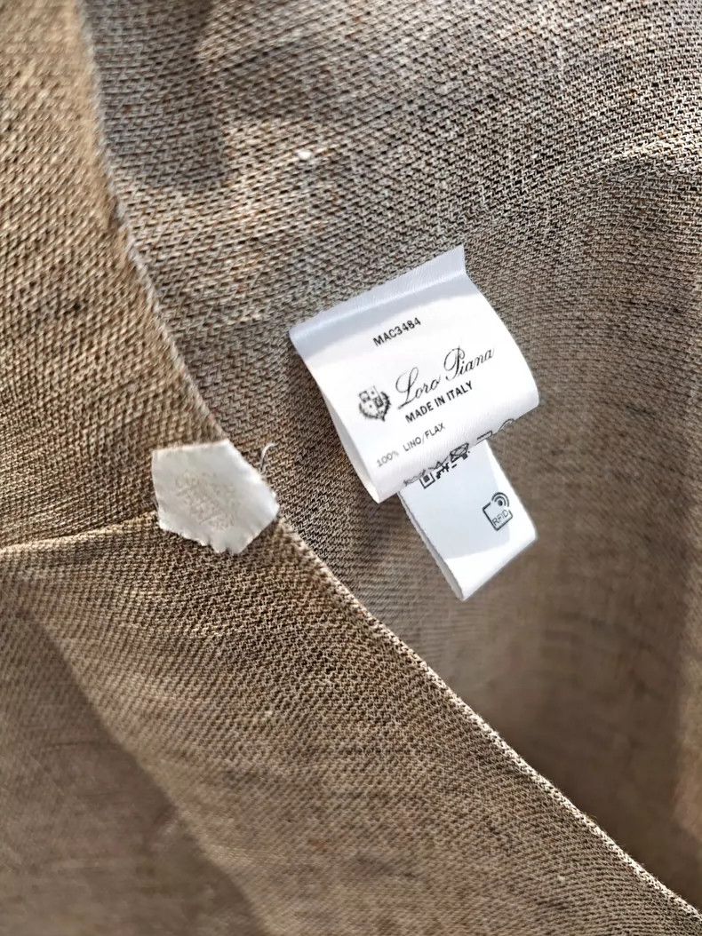 Loro Piana LORO PIANA Men's linen shirts Size US XS / EU 42 / 0 - 9 Thumbnail