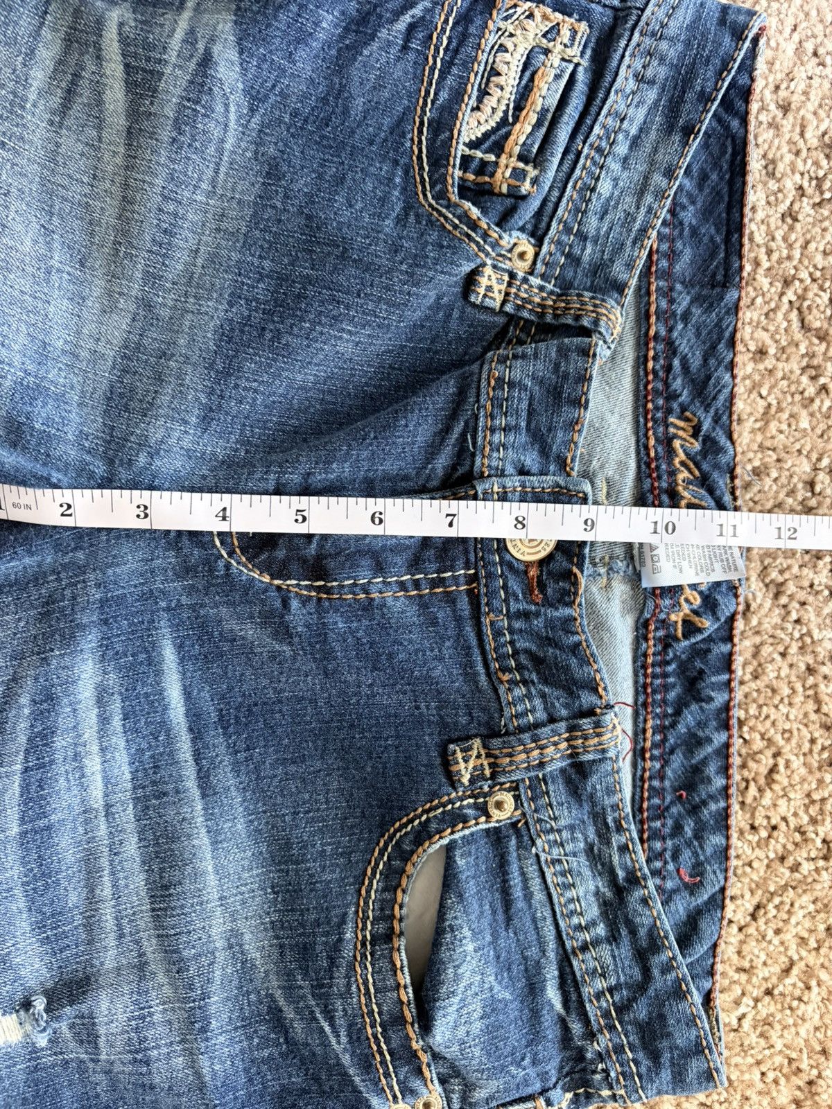 Other Vintage Embroided Jeans Size 30" / US 8 / IT 44 - 7 Thumbnail