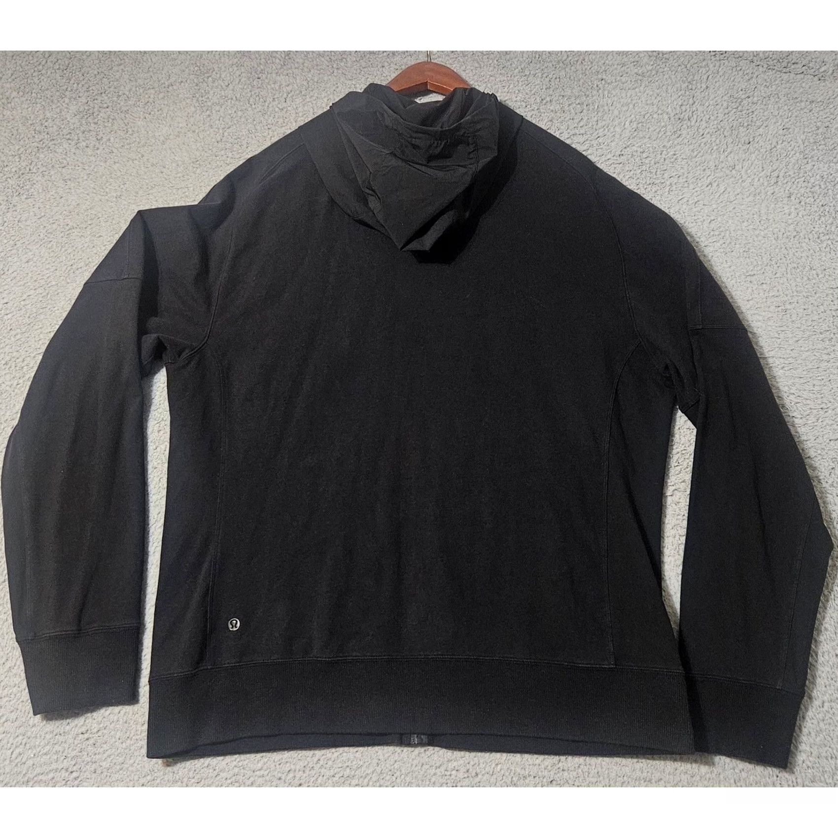 Lululemon Lululemon Studio Hoodie XXL 2XL Black French Terry Athletic Fit Mens Full Zip Size US XXL / EU 58 / 5 - 2 Thumbnail