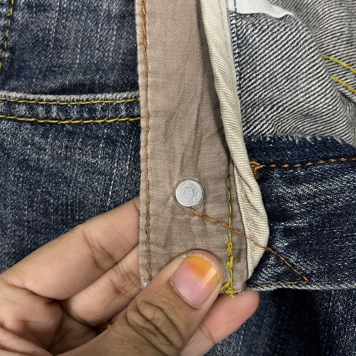 Japanese Brand Vintage Japanese Designer Workwear Denim Jeans Size US 32 / EU 48 - 19 Thumbnail
