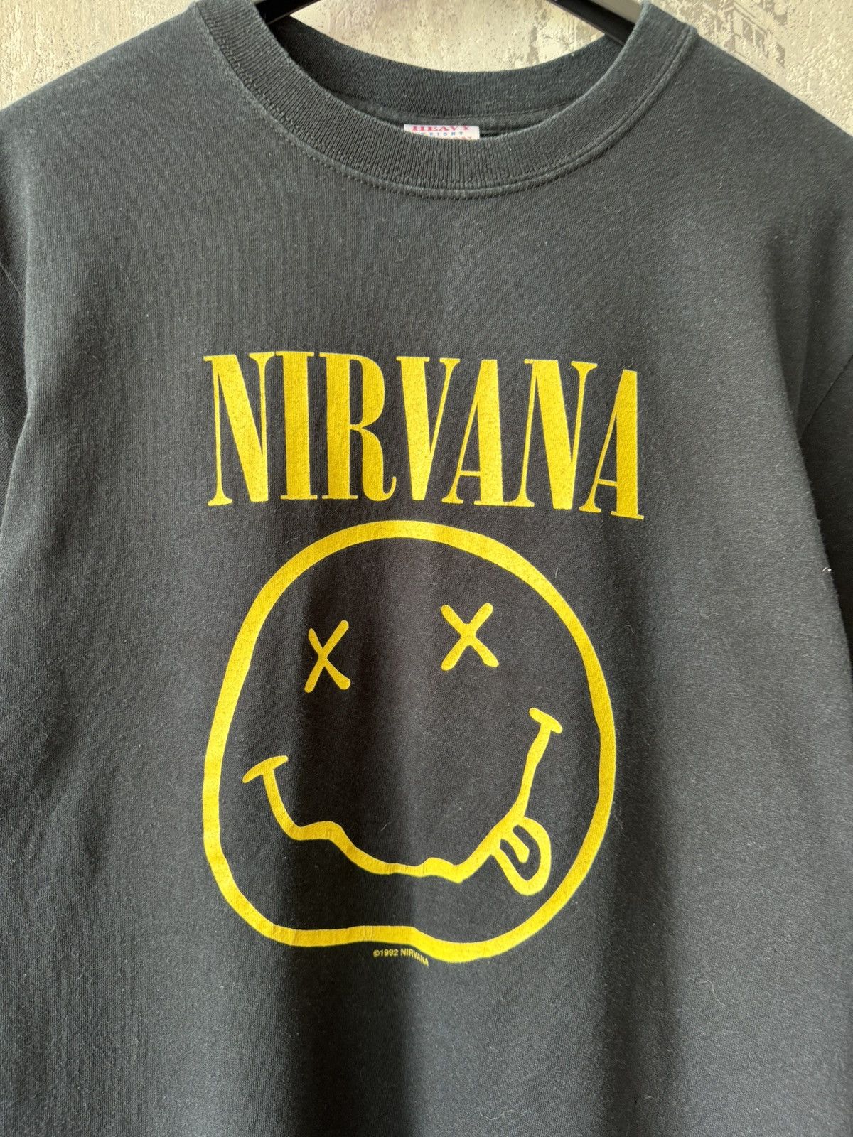 Vintage Vinatge Nirvana 1992 Rock T-Shirt Size US M / EU 48-50 / 2 - 4 Thumbnail