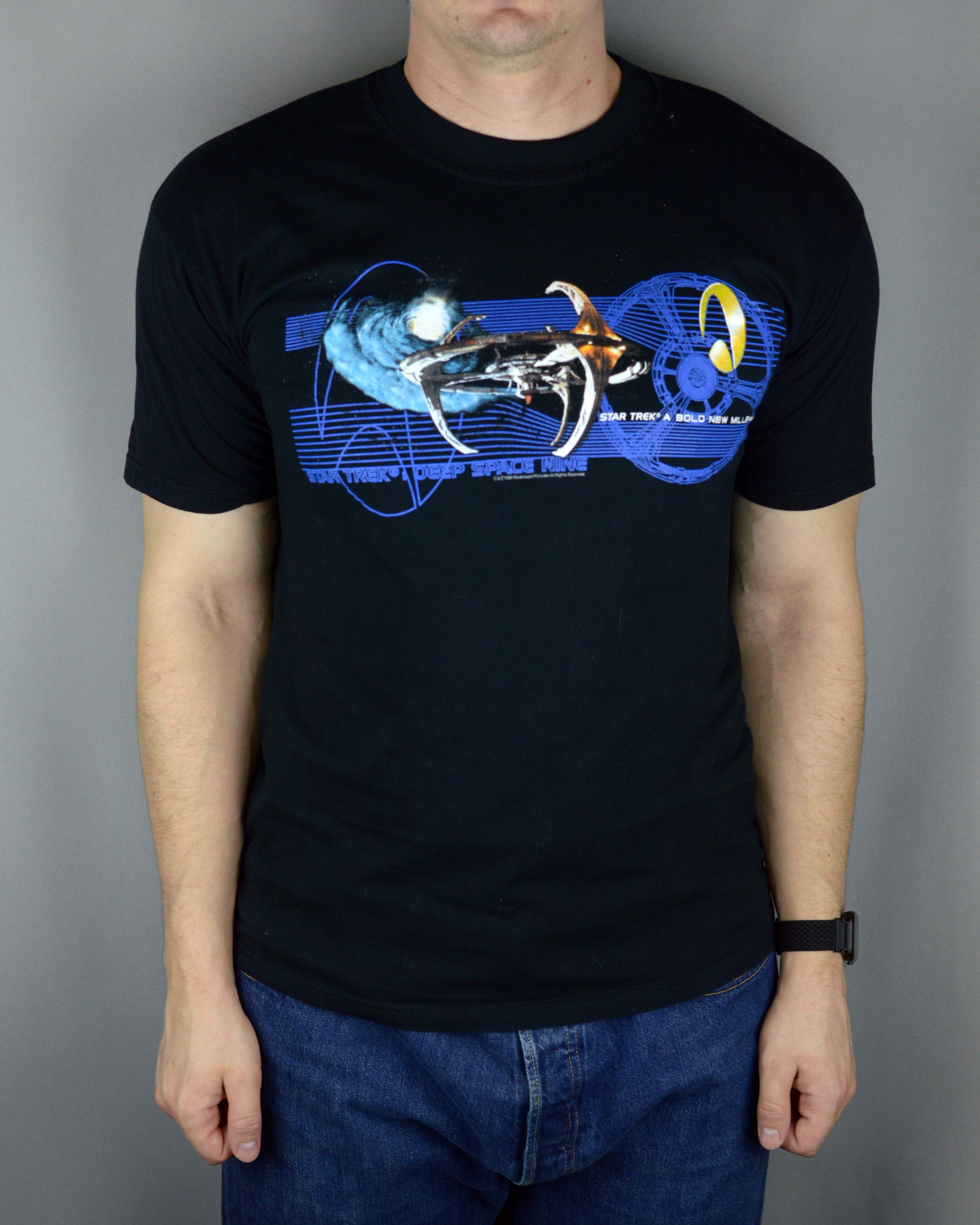 Vintage Vintage Star Trek Deep Space Nine 1999 t shirt Size US L / EU 52-54 / 3 - 1 Thumbnail