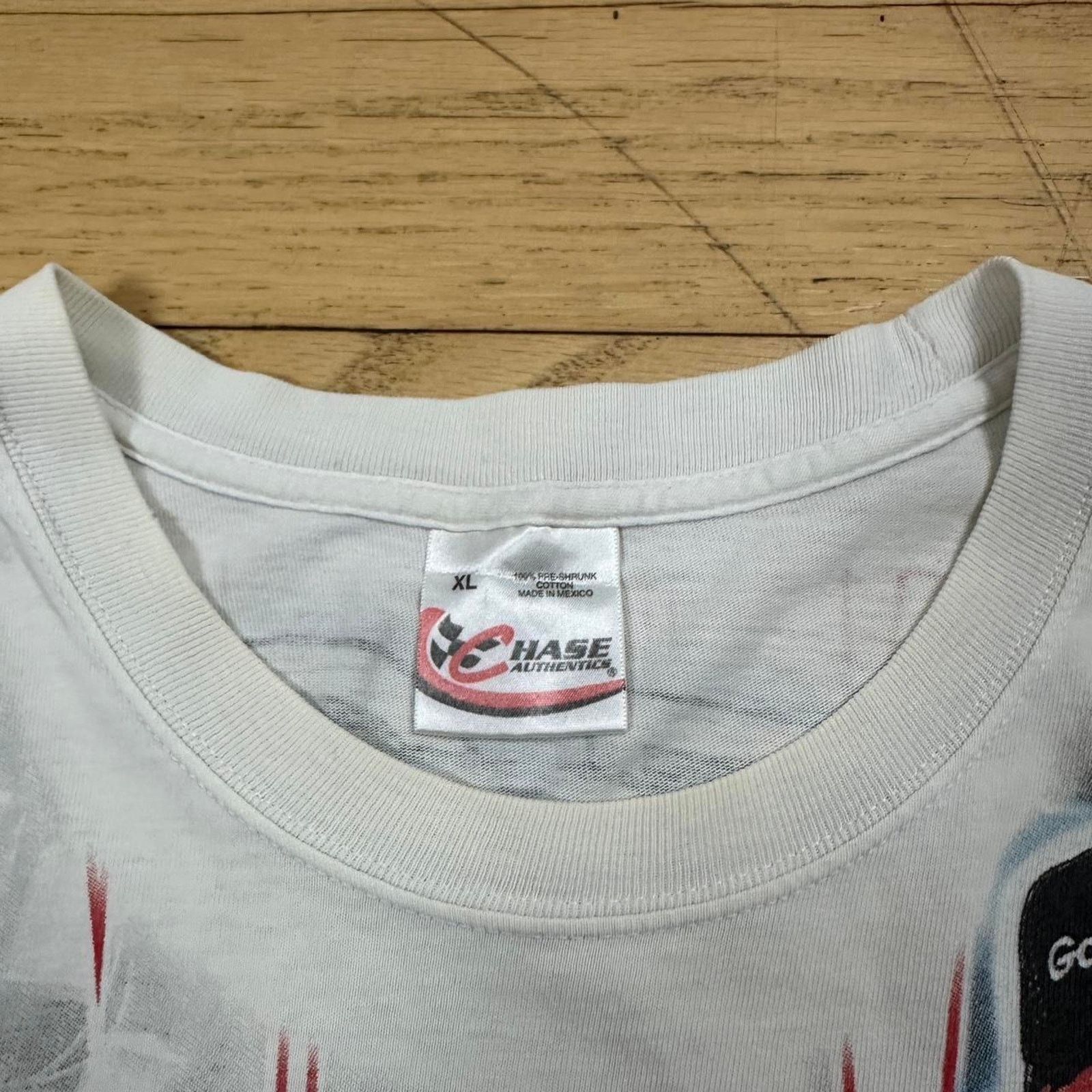 NASCAR × Vintage Vintage Dale Earnhardt Nascar T-shirt Size US XL / EU 56 / 4 - 5 Thumbnail