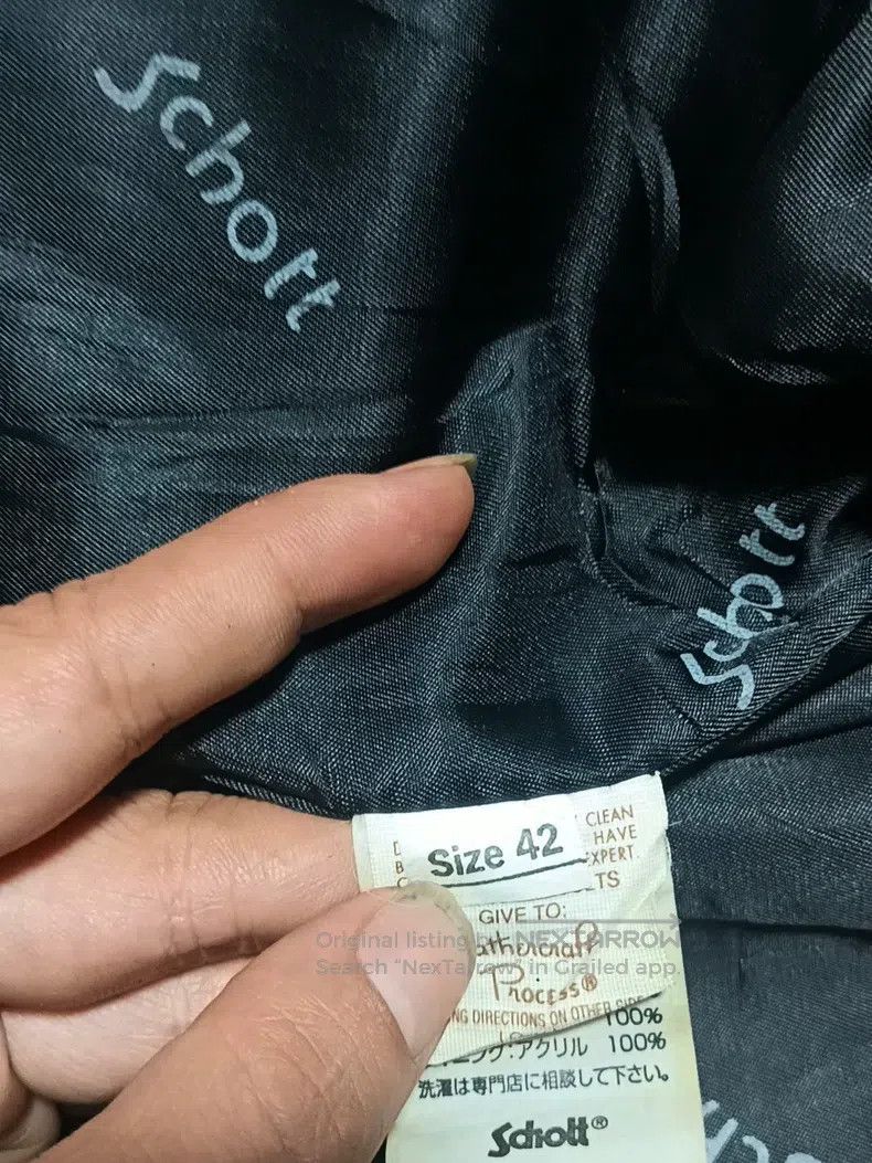 Schott Schott Cowhide clothes Size US L / EU 52-54 / 3 - 5 Thumbnail