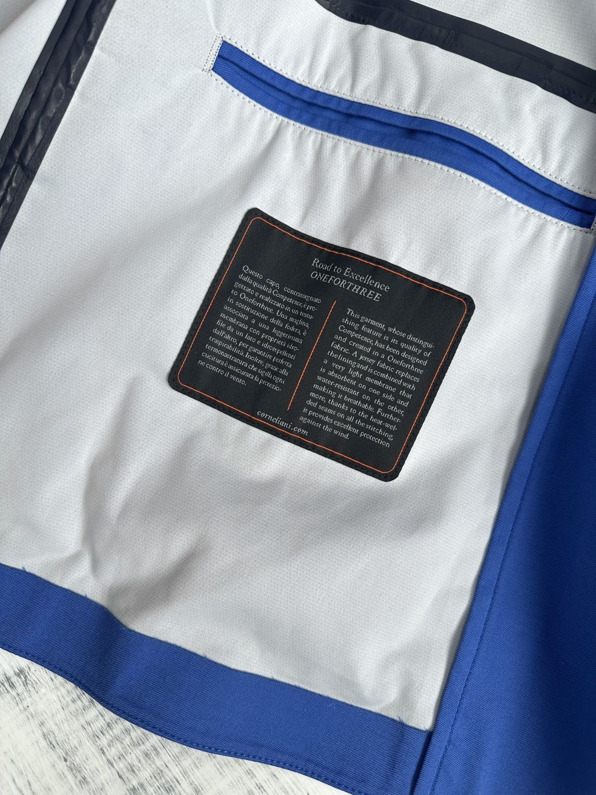 Corneliani CORNELIANI ID Blue Trench Coat Oneforthree Waterproof Jacket Size US S / EU 44-46 / 1 - 5 Thumbnail