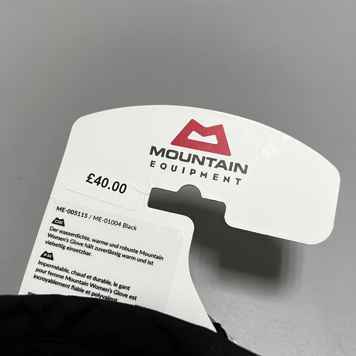 Mountain Equipment Mountain Equipment gloves Black NEW NWT Size ONE SIZE - 11 Thumbnail