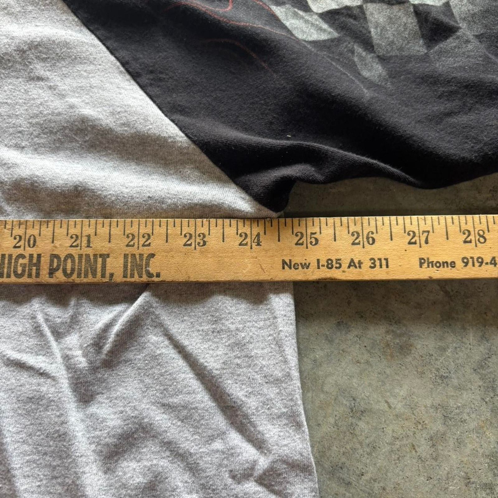 Japanese Brand × Vintage Vintage Flame Sleeve Print Biker Style T-shirt Size US XL / EU 56 / 4 - 5 Thumbnail