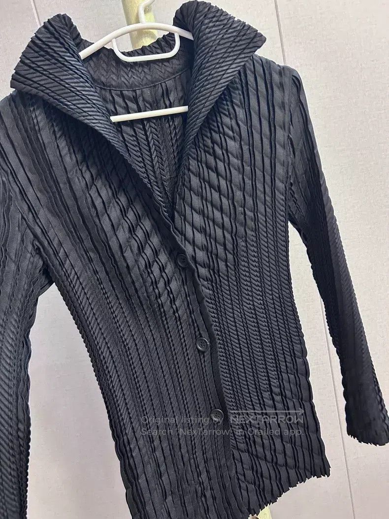 Issey Miyake Issey Miyake Dragon Scale Design Jacket Size M / US 6-8 / IT 42-44 - 3 Thumbnail
