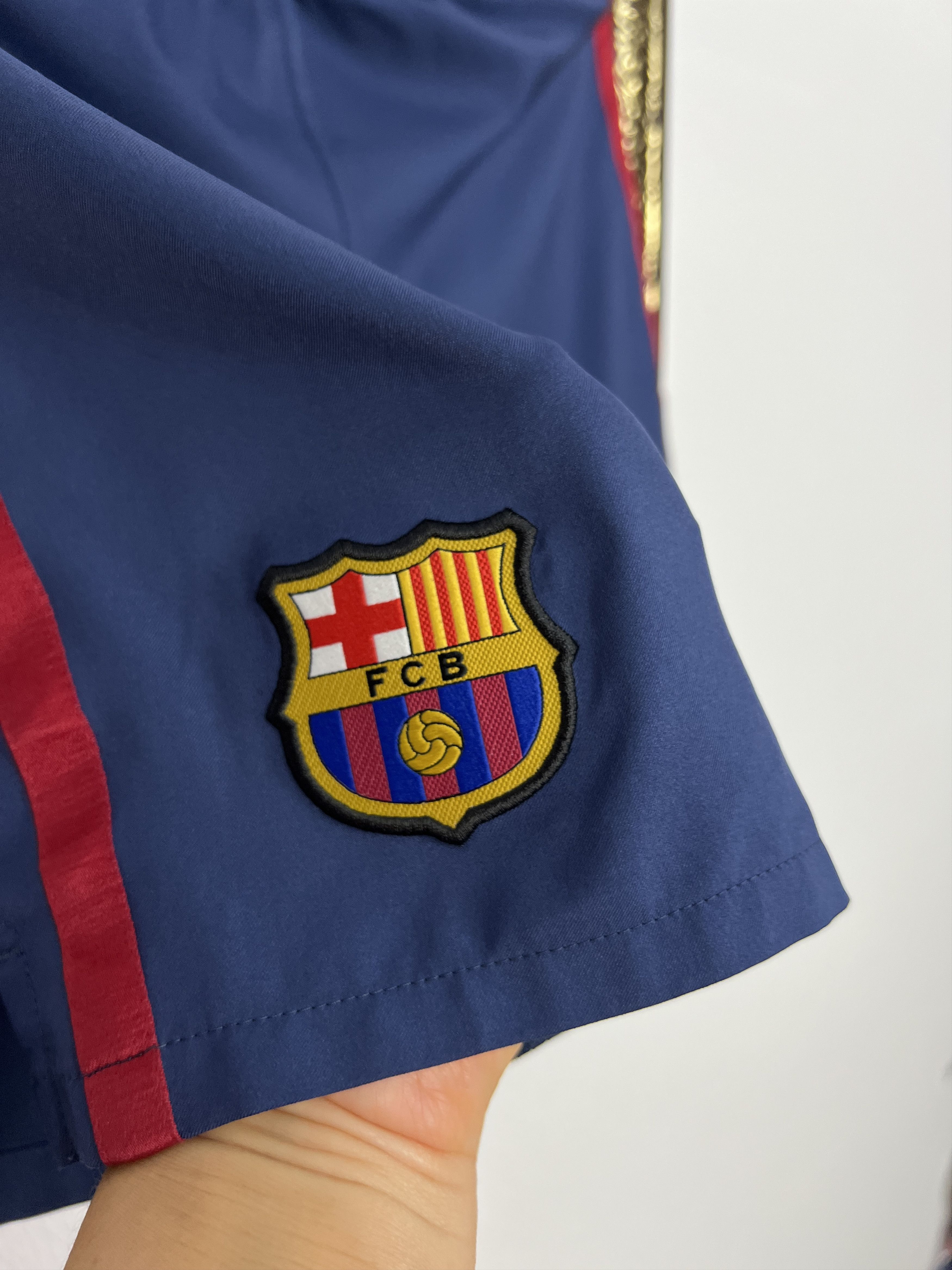 Nike Nike FC Barcelona Football Shorts Soccer Athletic Rare Hype Size US 30 / EU 46 - 2 Thumbnail