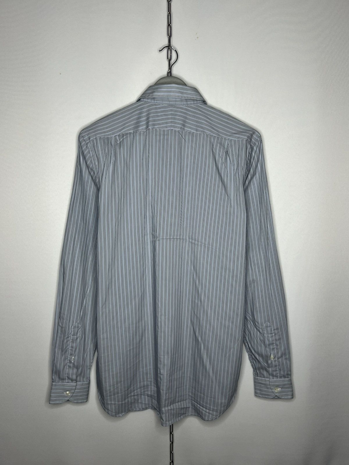 Lacoste Lacoste Luxury Striped Long Sleeve Shirt Based Size US L / EU 52-54 / 3 - 4 Thumbnail
