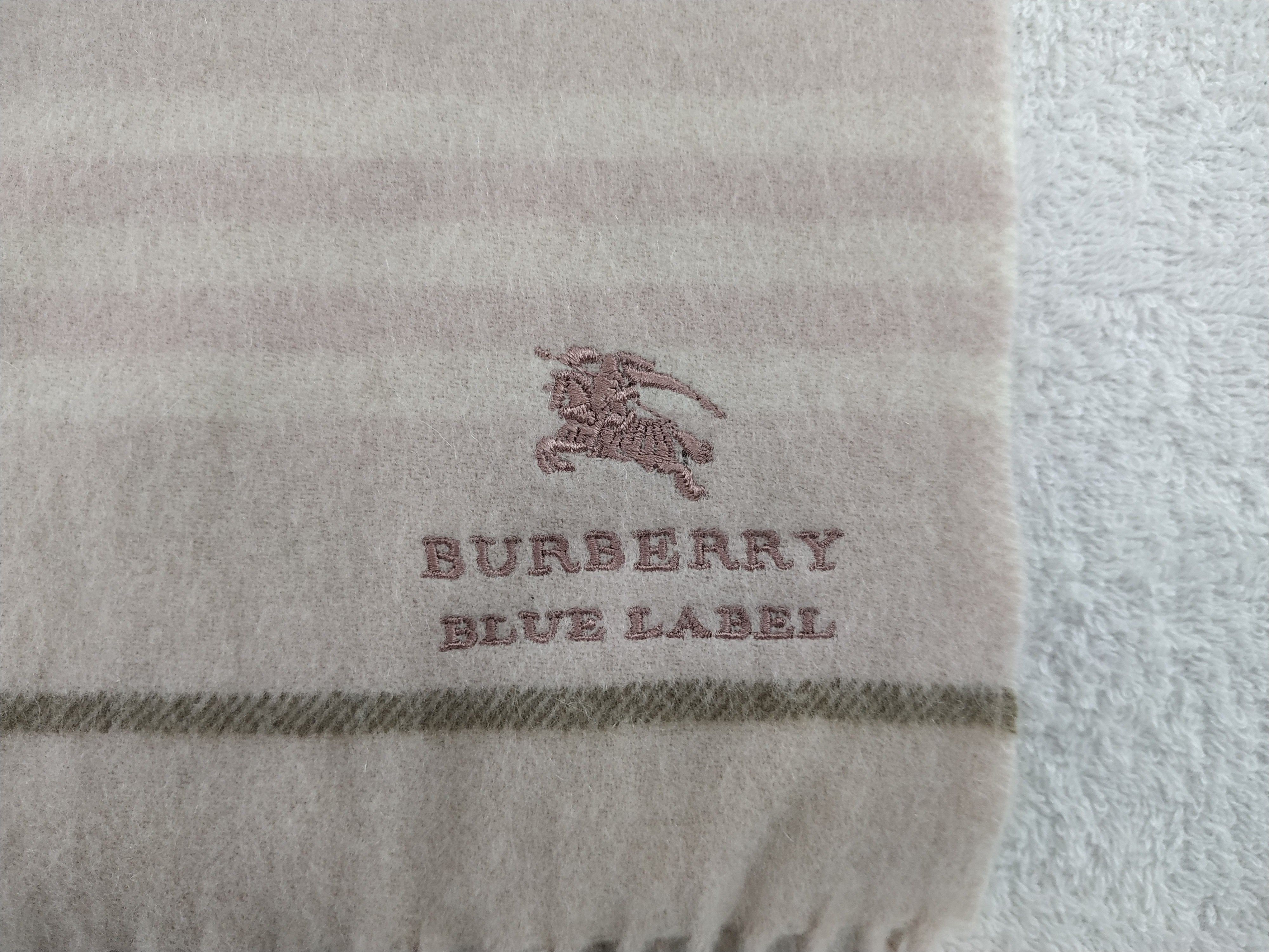 Burberry × Vintage Burberry Blue Label Scarf / Muffler / Neckwear - WW293 Size ONE SIZE - 3 Thumbnail