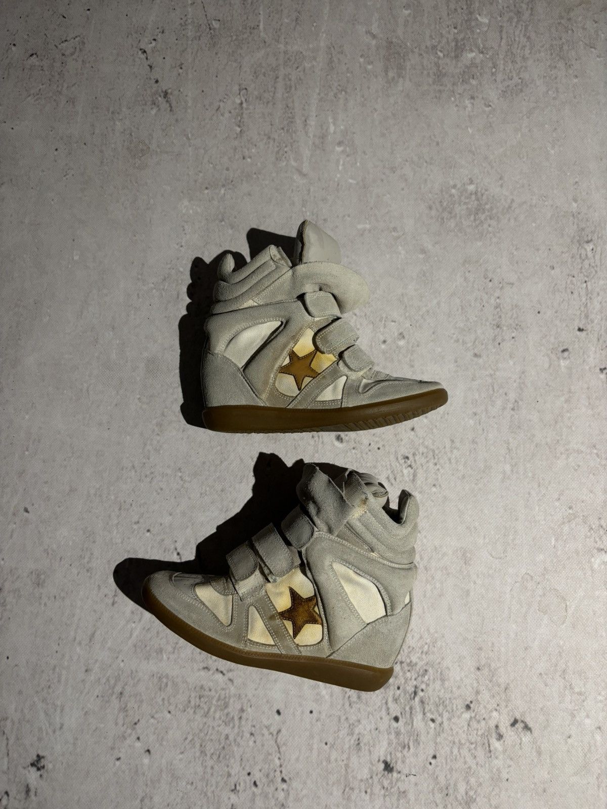 Isabel Marant Y2K Japan Style Isabel Marant Beckett High Top Sneakers Rare Size US 7 / IT 37 - 1 Thumbnail