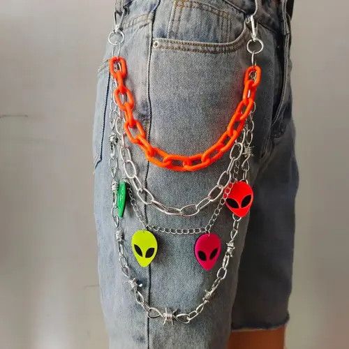 Designer × Jewelry Punk rock keychains Size ONE SIZE - 3 Thumbnail