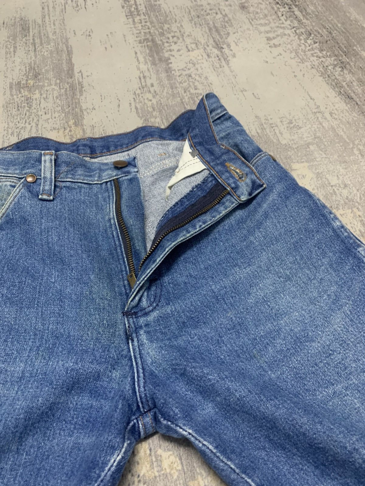 Vintage Vintage Wrangler Jeans Distressed Denim Size US 29 - 7 Thumbnail