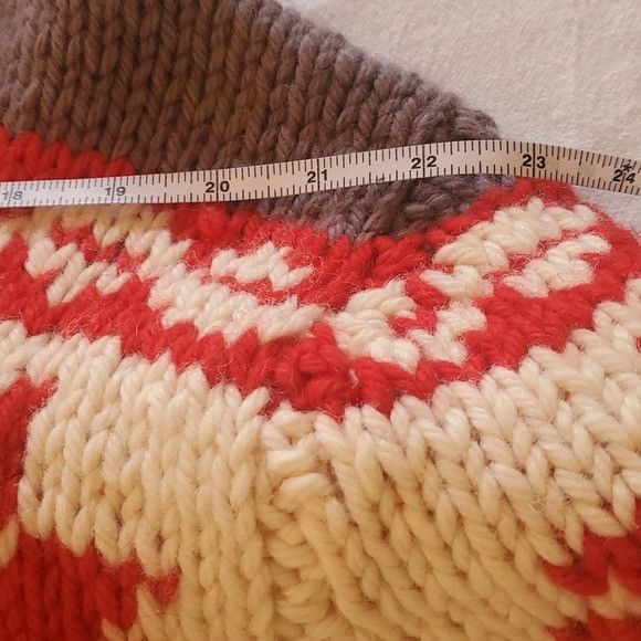 Vintage Vintage Unique Aztek 100% Wool Full Zip Collared Sz XL Cardi Size US XL / EU 56 / 4 - 8 Thumbnail