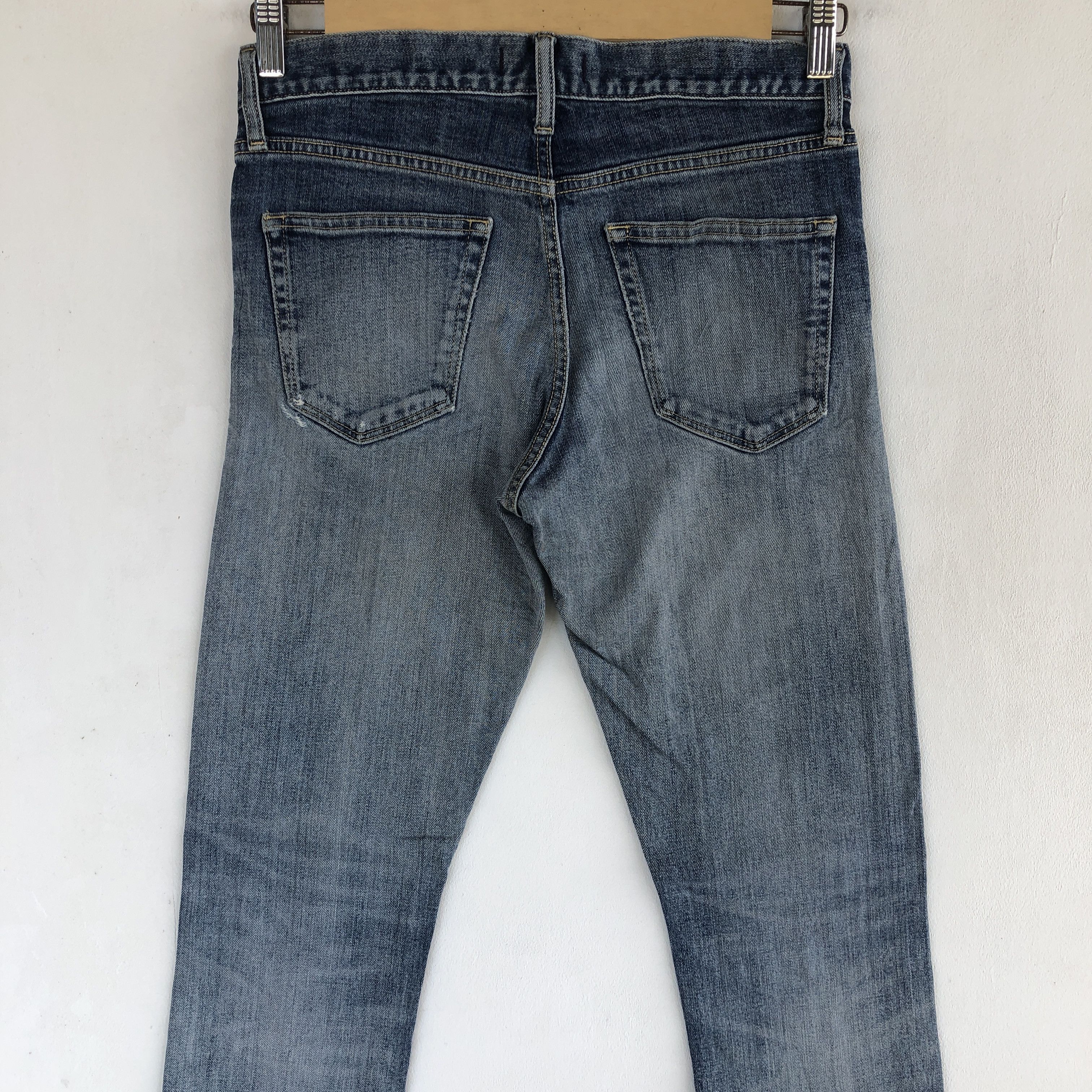 Japanese Brand Vintage Selvedge Uniqlo Jeans Redline Japanese Denim Pants Size 28" / US 6 / IT 42 - 4 Thumbnail