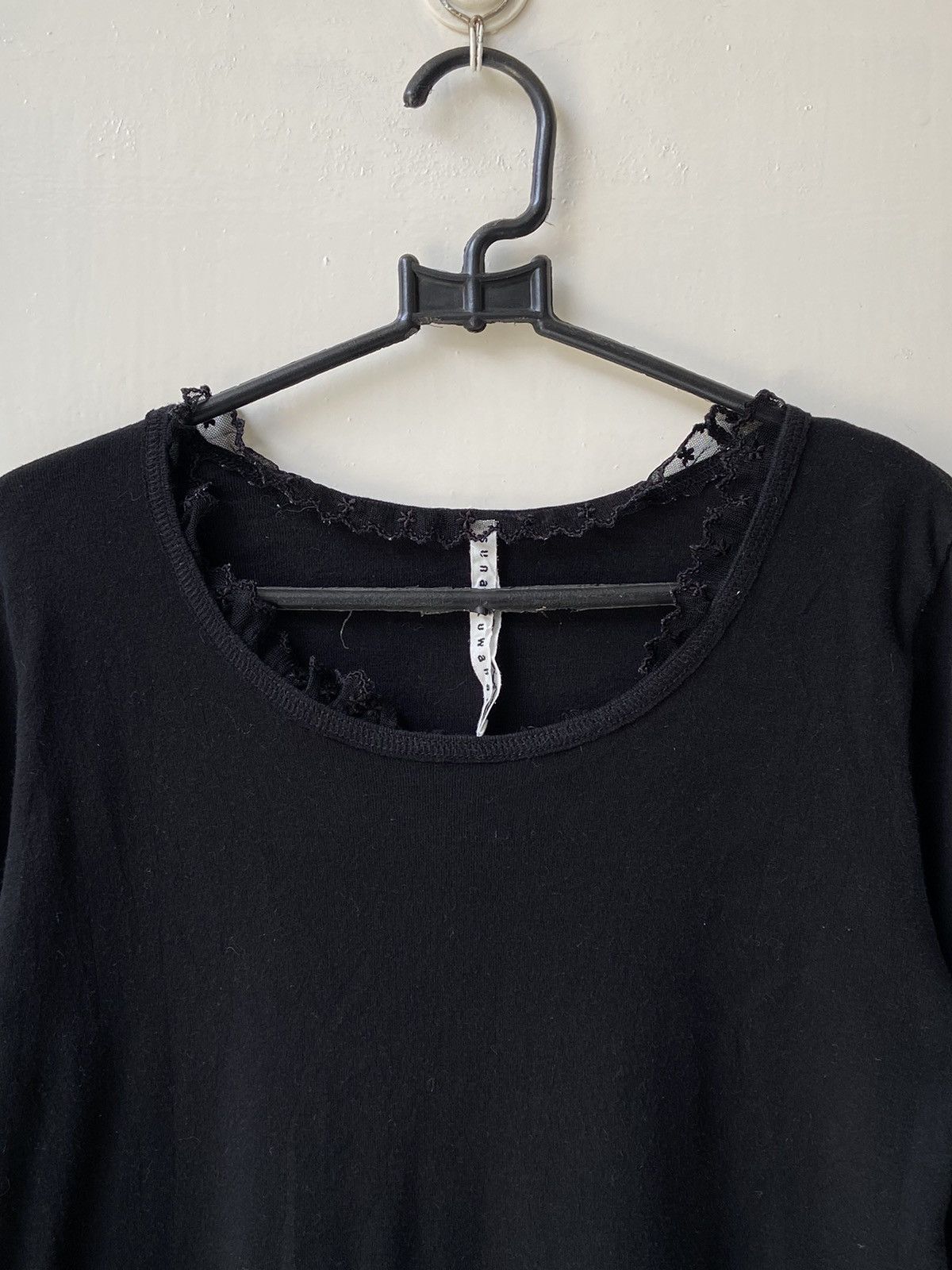 Issey Miyake SUNAOKUWAHARA Black T-Shirt Size US XXS / EU 40 - 3 Thumbnail