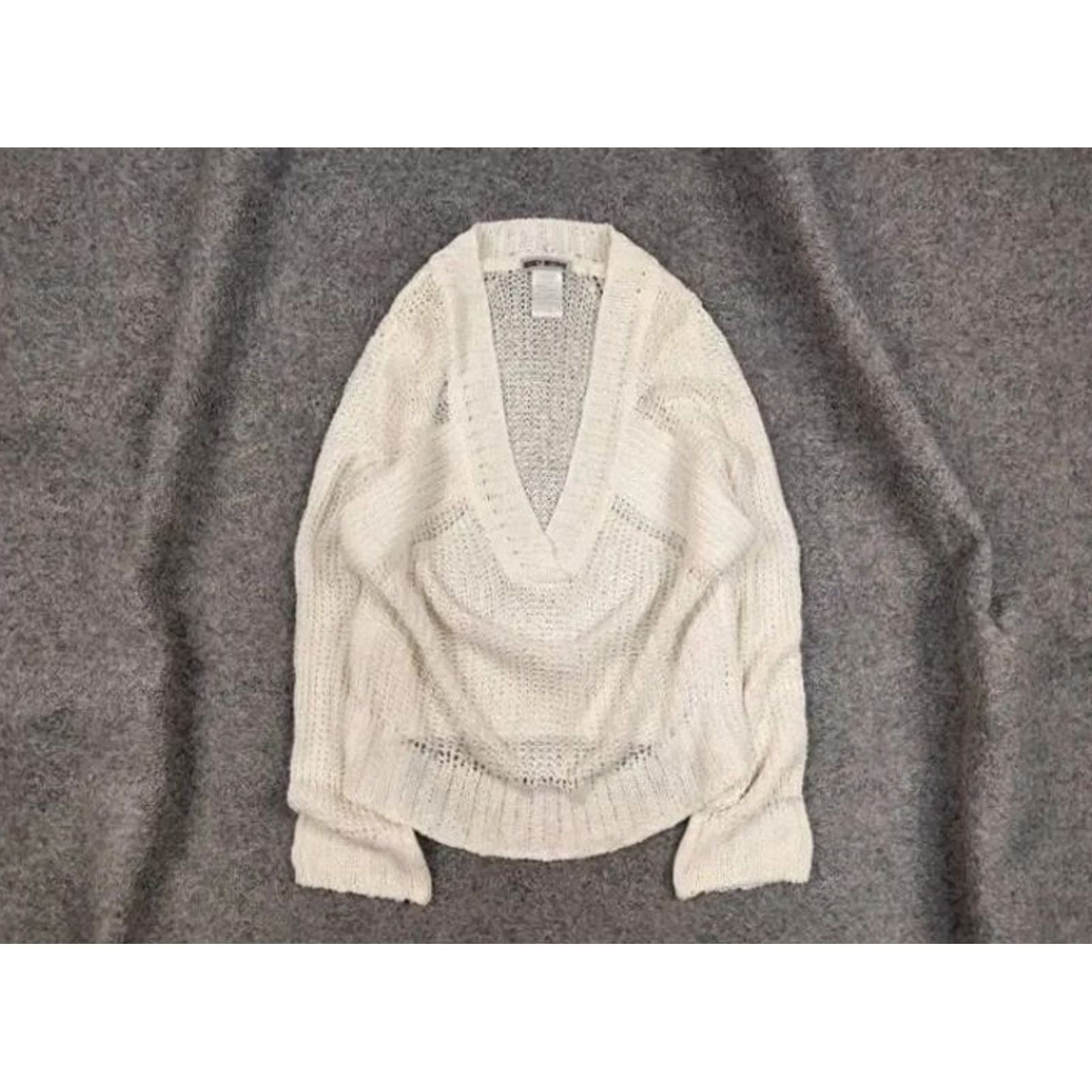 Issey Miyake VINTAGE Issey Miyake Japan Linen Knit Sweater Shirt? Size S / US 4 / IT 40 - 2 Thumbnail