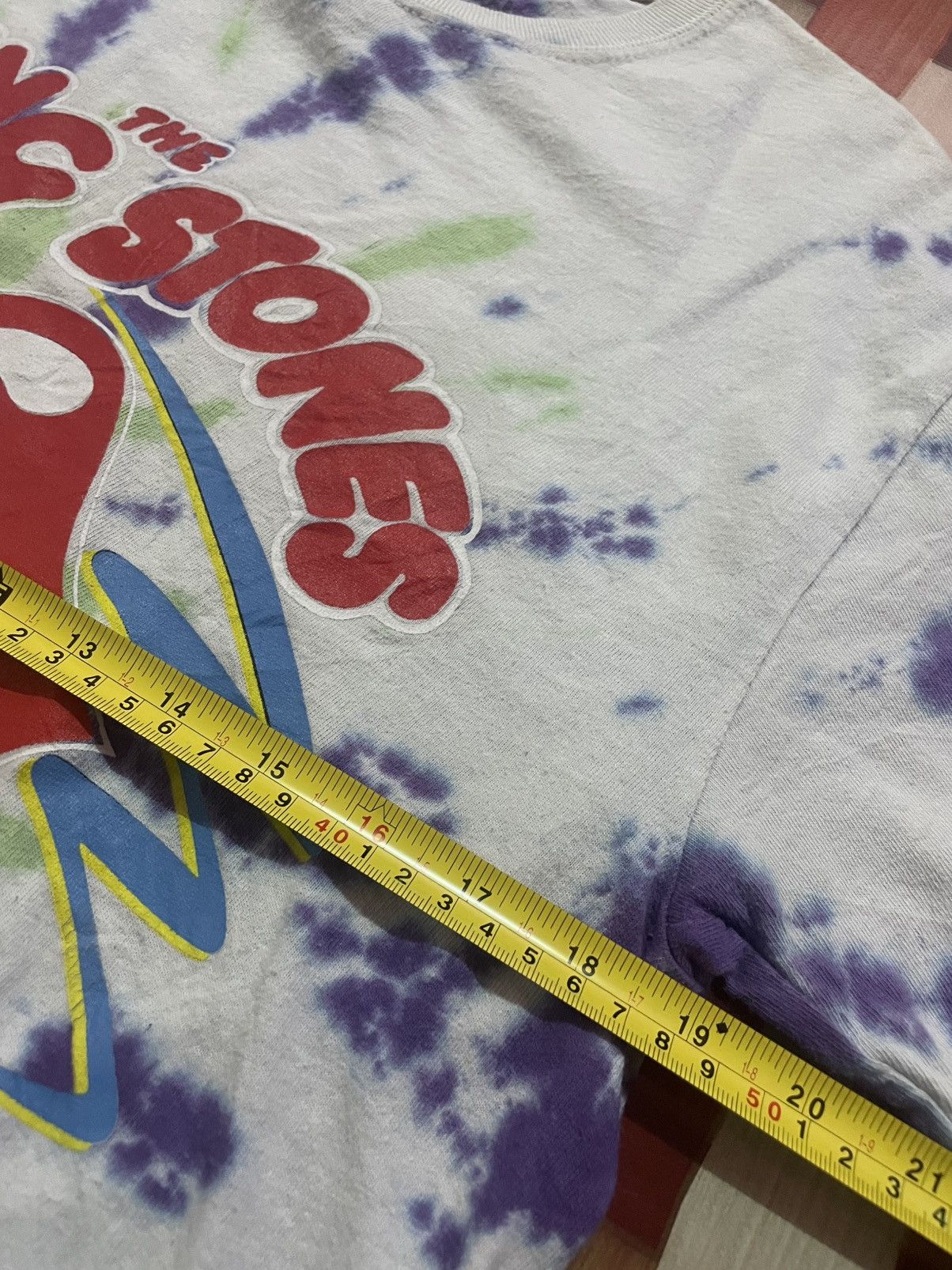 Band Tees The Rolling Stone Voodoo Lounge Tie Dye Cropped Tshirt Size M / US 6-8 / IT 42-44 - 6 Thumbnail