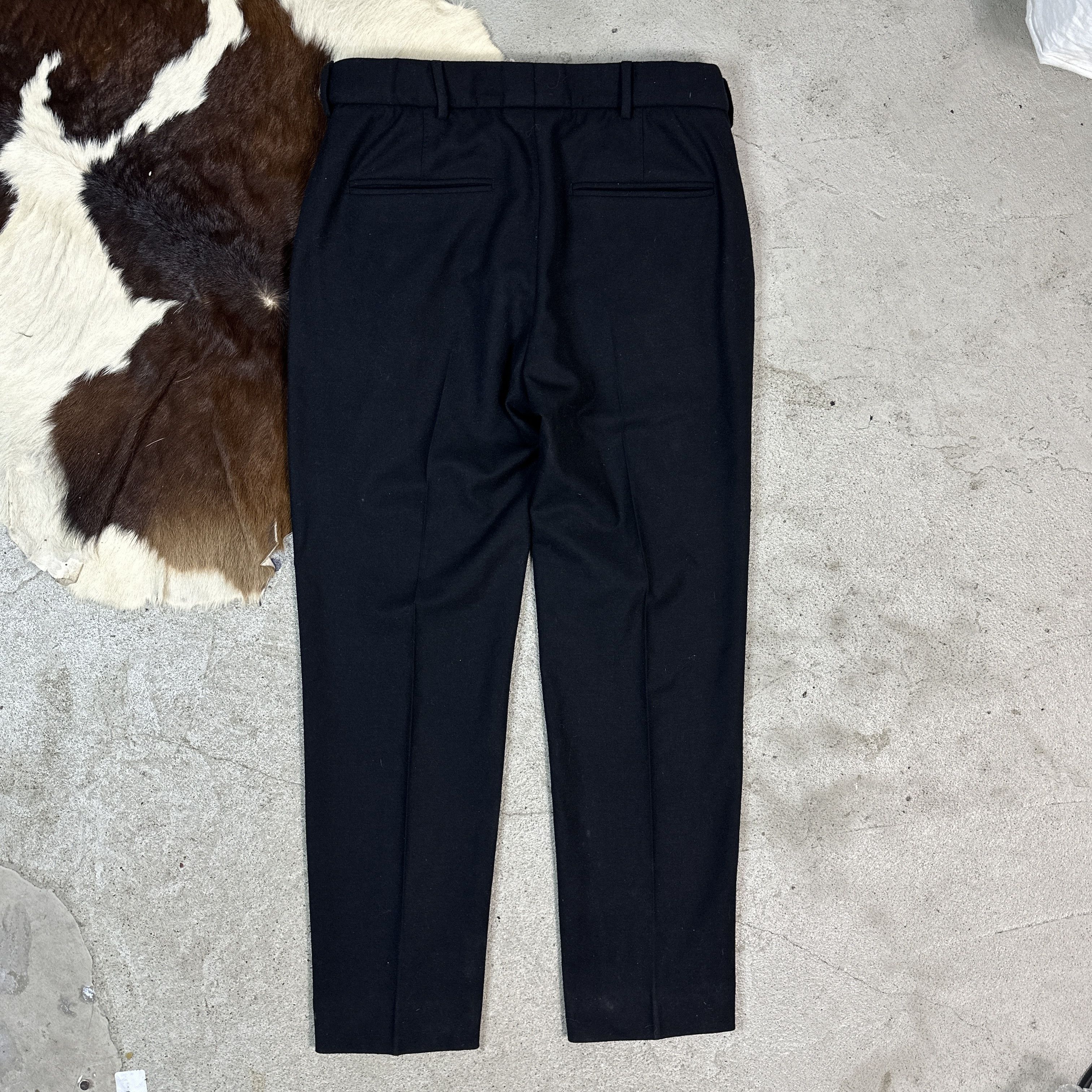 Vintage Women's Woolen Trousers Cellar Door by Vetta Size 41" - 4 Thumbnail