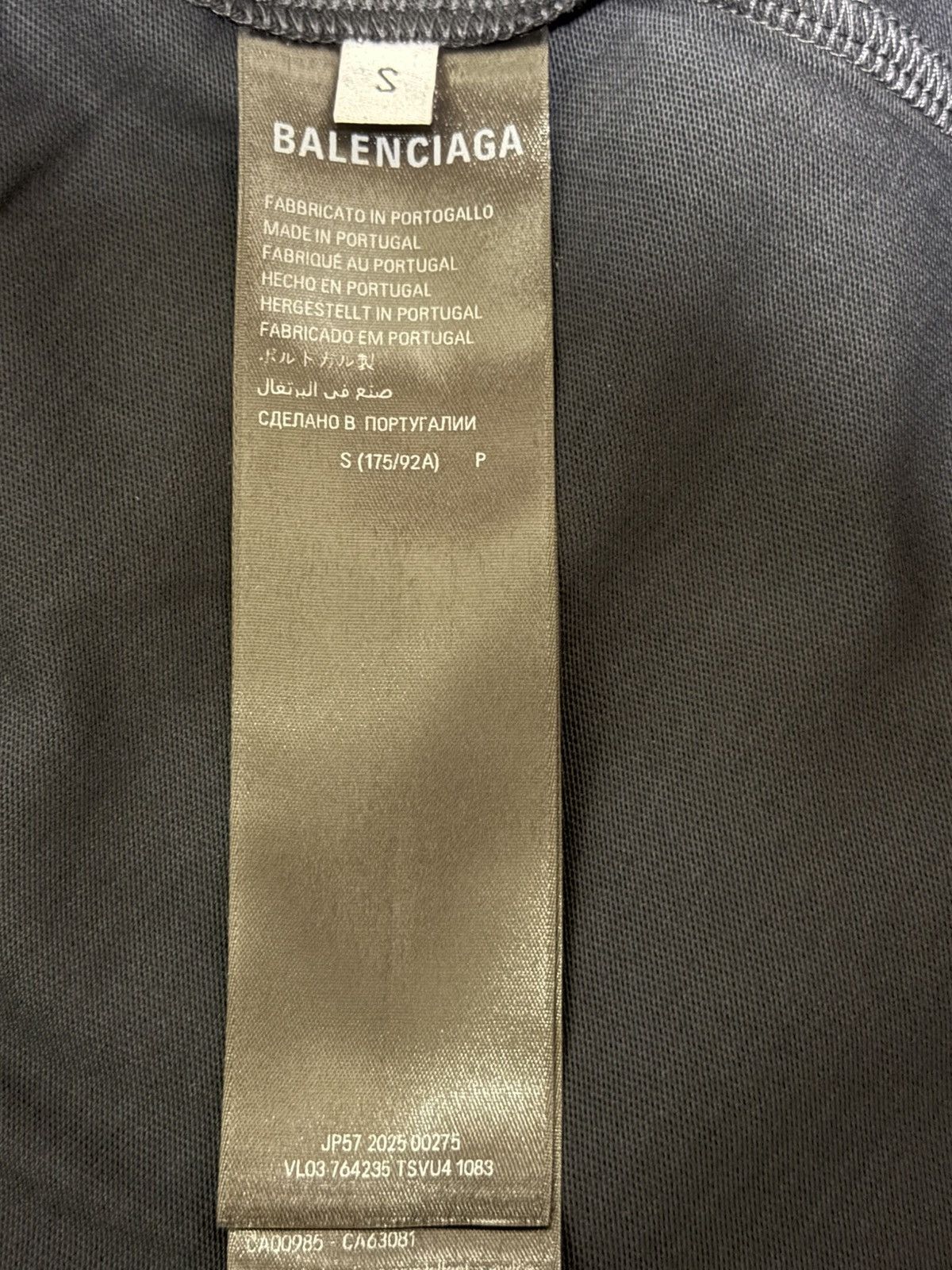 Balenciaga Balenciaga black t shirt Size US S / EU 44-46 / 1 - 4 Thumbnail