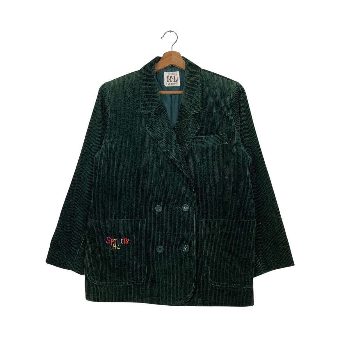 Japanese Brand 📌Corduroy Chore Jacket Henri Lucchapuis Issey Miyake Size US M / EU 48-50 / 2 - 2 Thumbnail