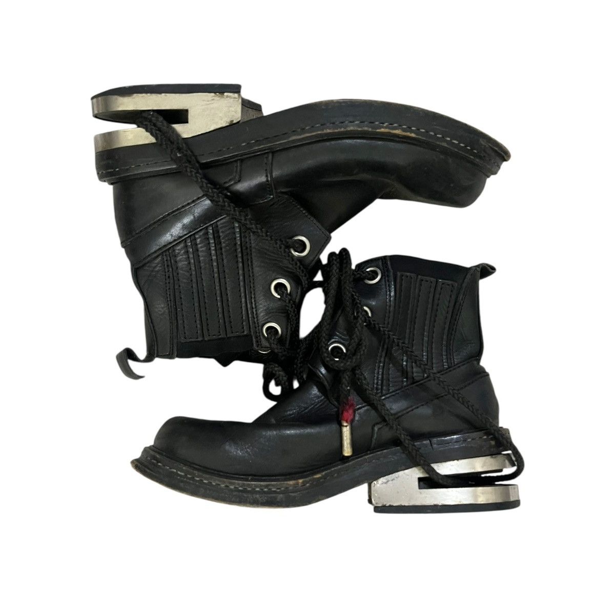 Dirk Bikkembergs Dirk bikkembergs steel heel boot Size US 8.5 / EU 41-42 - 2 Thumbnail