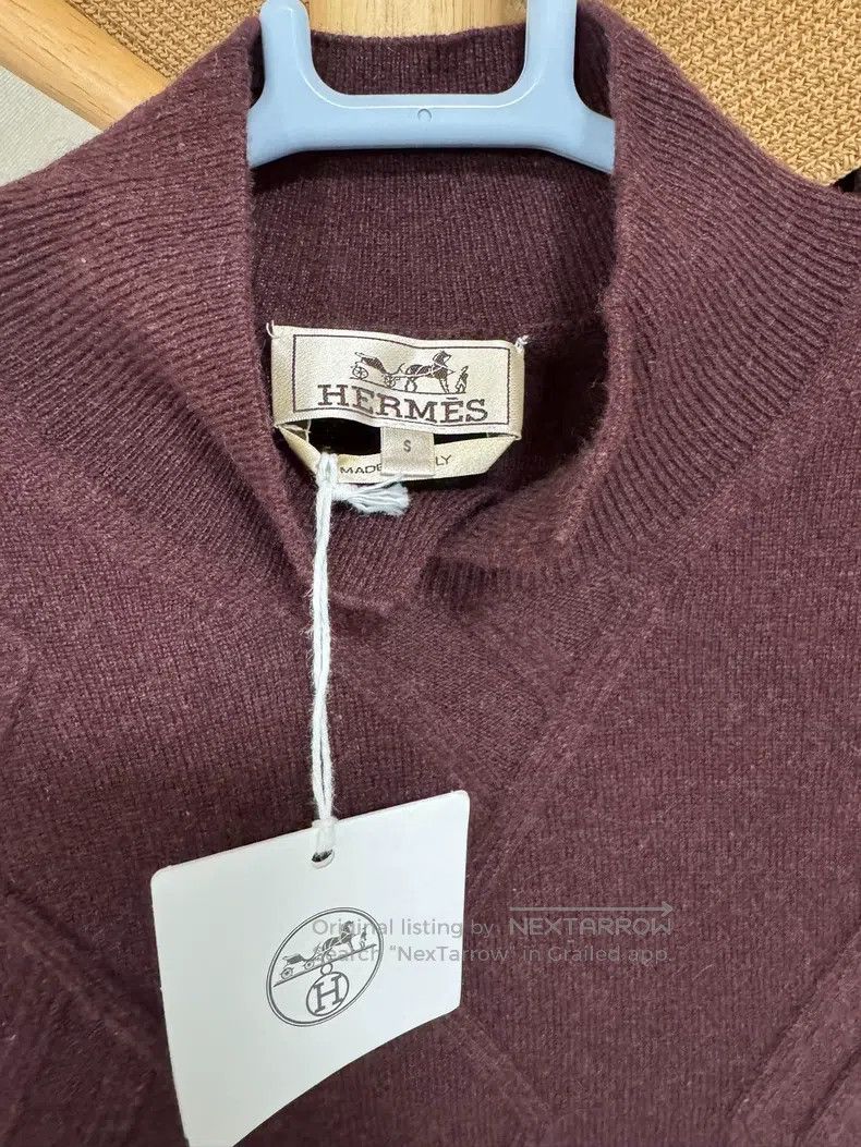 Hermes Hermes Cashmere sweater, 100% cashmere. Size US S / EU 44-46 / 1 - 3 Thumbnail