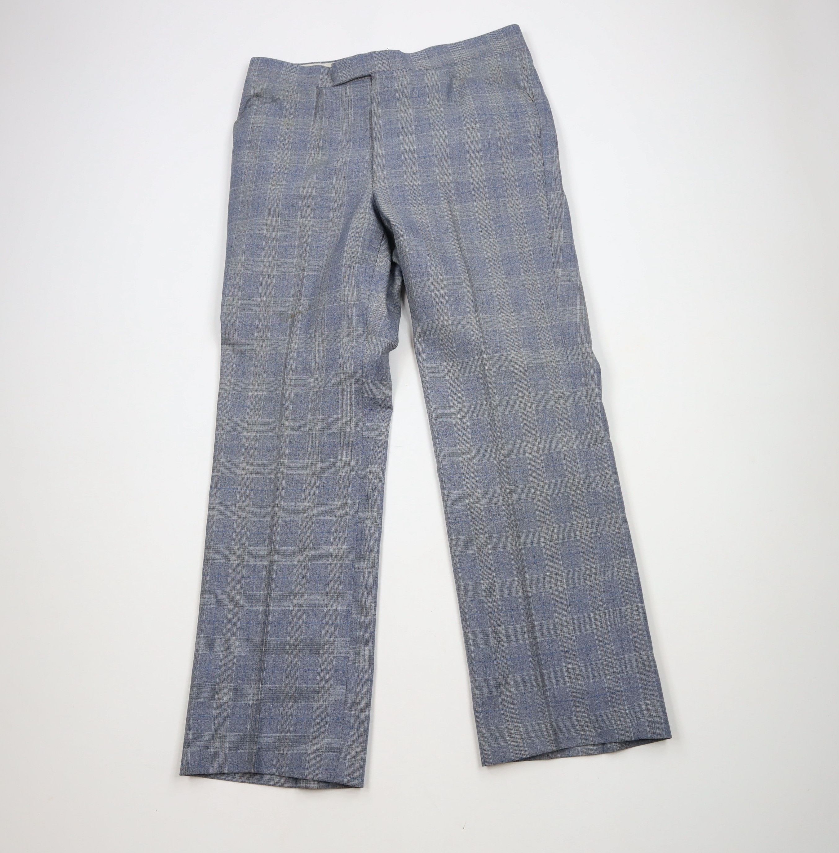 Vintage Vintage 70s Streetwear Distressed Wool Blend 3 Piece Suit Size 40R - 12 Thumbnail