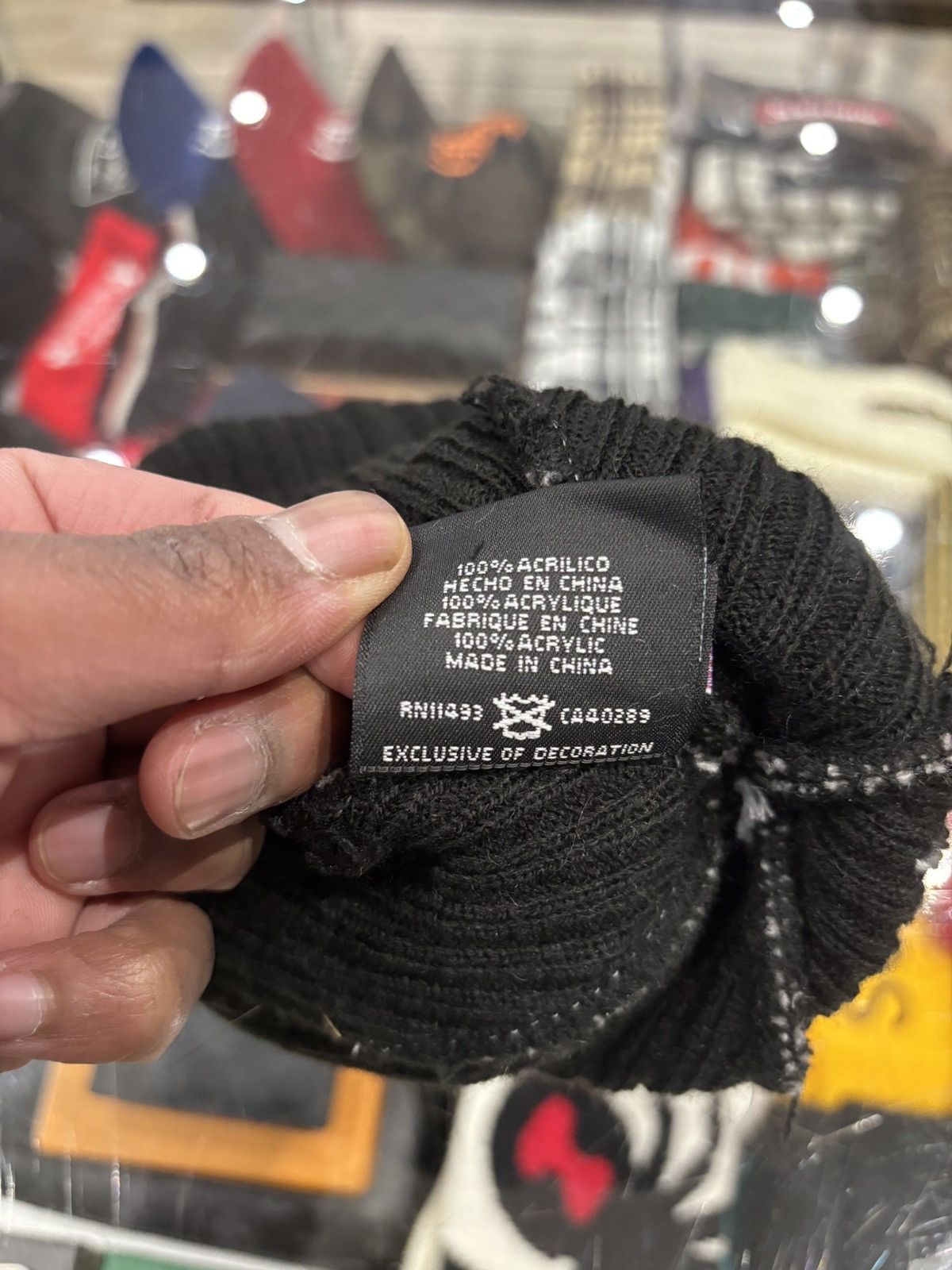 Other Toronto Raptors NBA Champions Beanie Black / Gold Size ONE SIZE - 5 Thumbnail