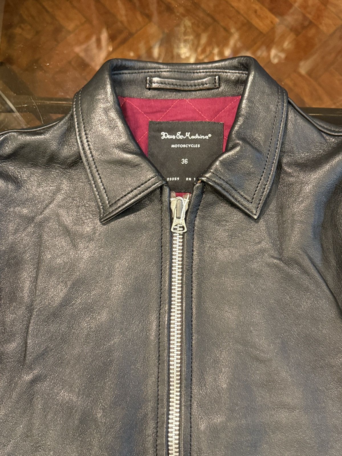 Addict Clothes Japan Addict x Deus Ex Machina AD-01 Sheep Leather Jacket Size US S / EU 44-46 / 1 - 7 Thumbnail