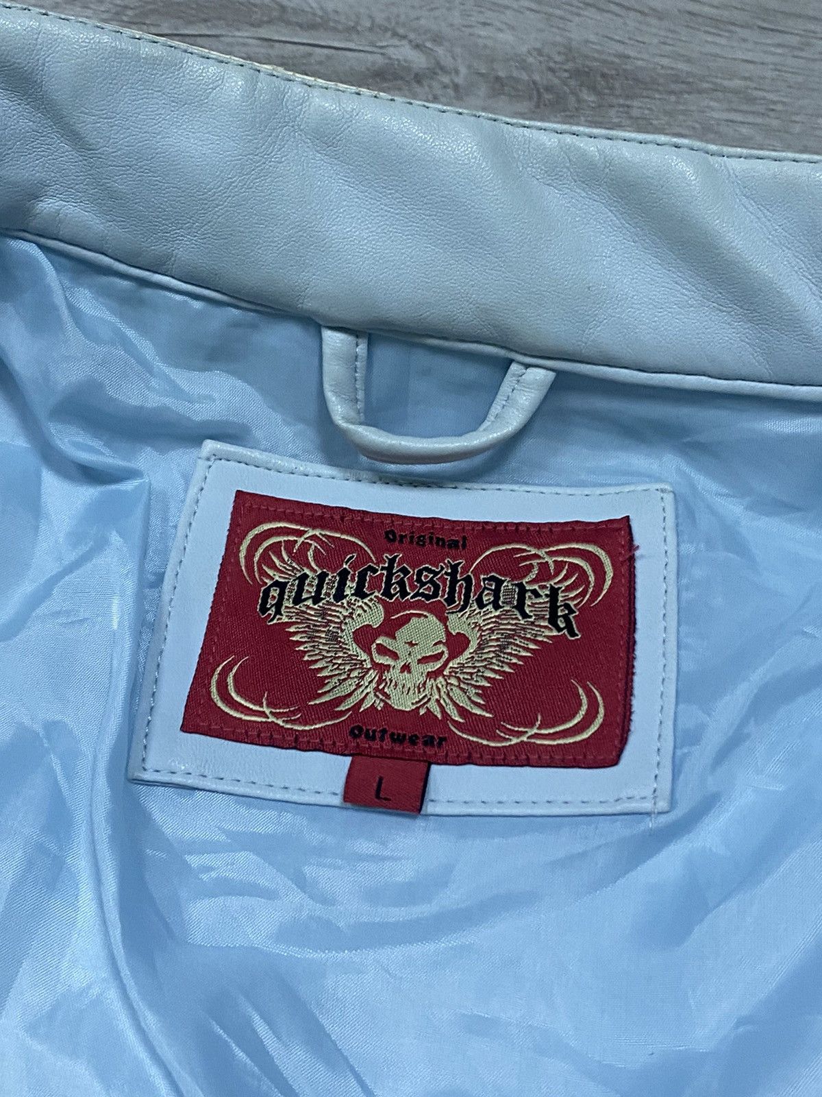 NASCAR Vintage Baby Blue Nascar Jacket F1 quickshark Size L / US 10 / IT 46 - 7 Thumbnail