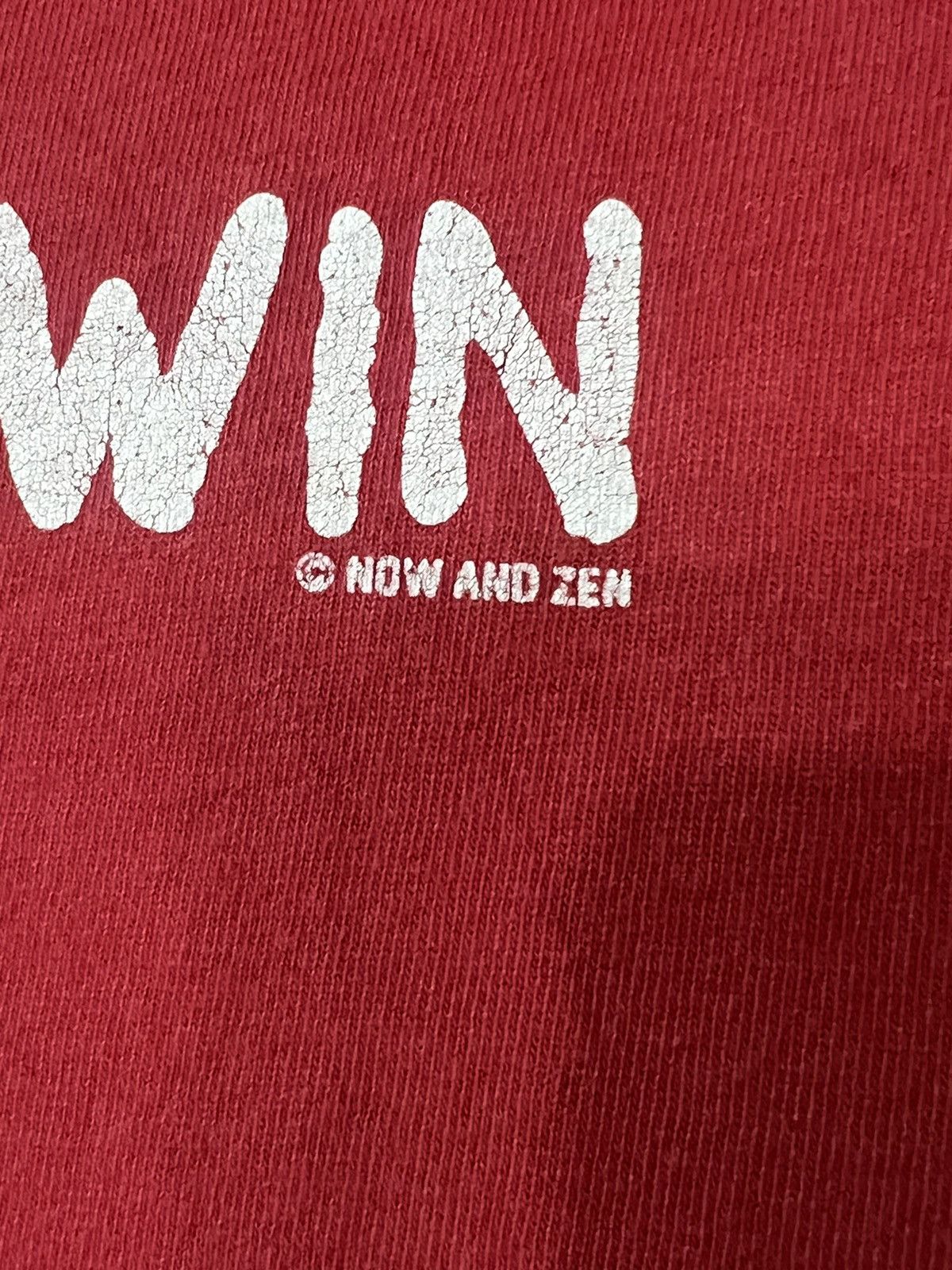 Vintage Vintage Honors now and zen Red tee for delta Size US L / EU 52-54 / 3 - 5 Thumbnail