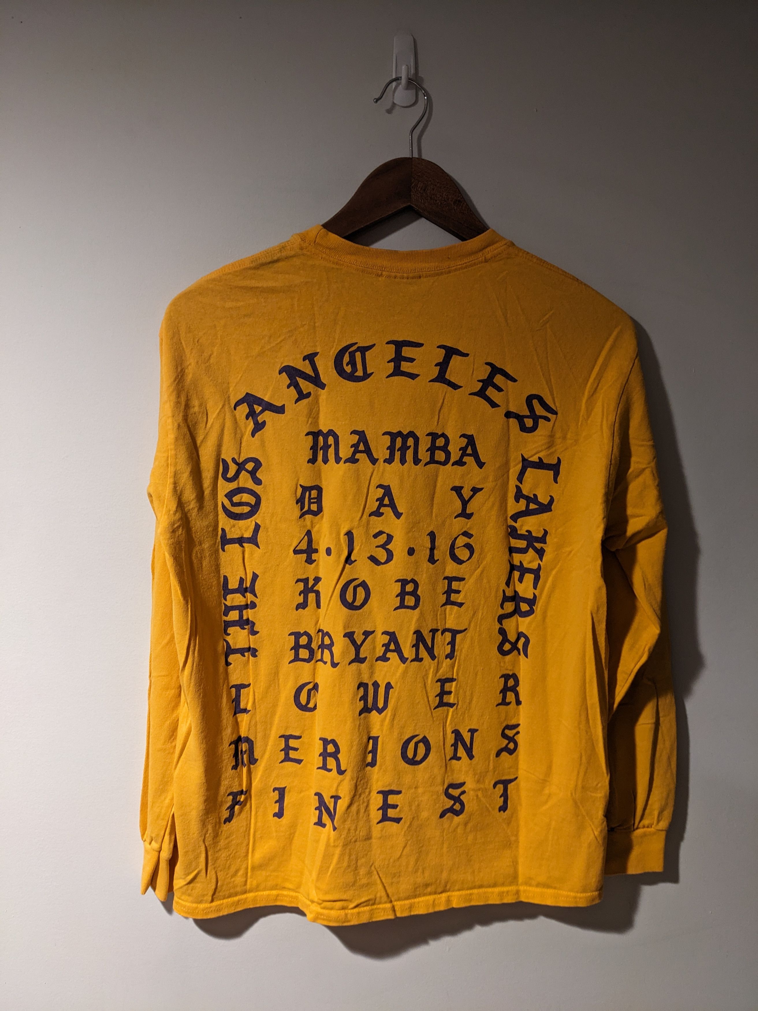 Kanye west kobe shirt on sale