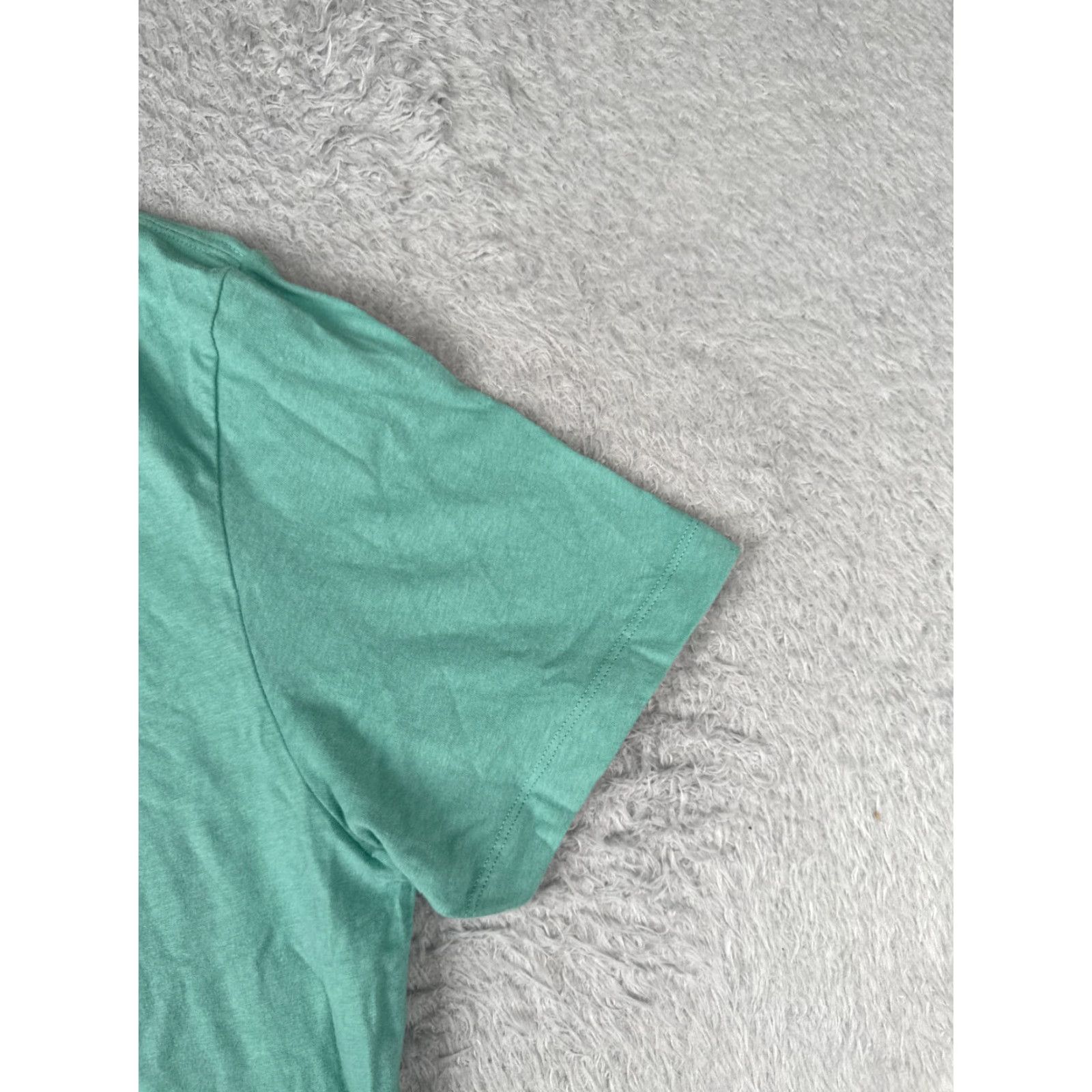 The North Face The North Face Shirt Men XL Teal Short Sleeve Cotton Jersey Logo Crew Neck T-Shirt All Seasons Slimming Size US XL / EU 56 / 4 - 2 Thumbnail