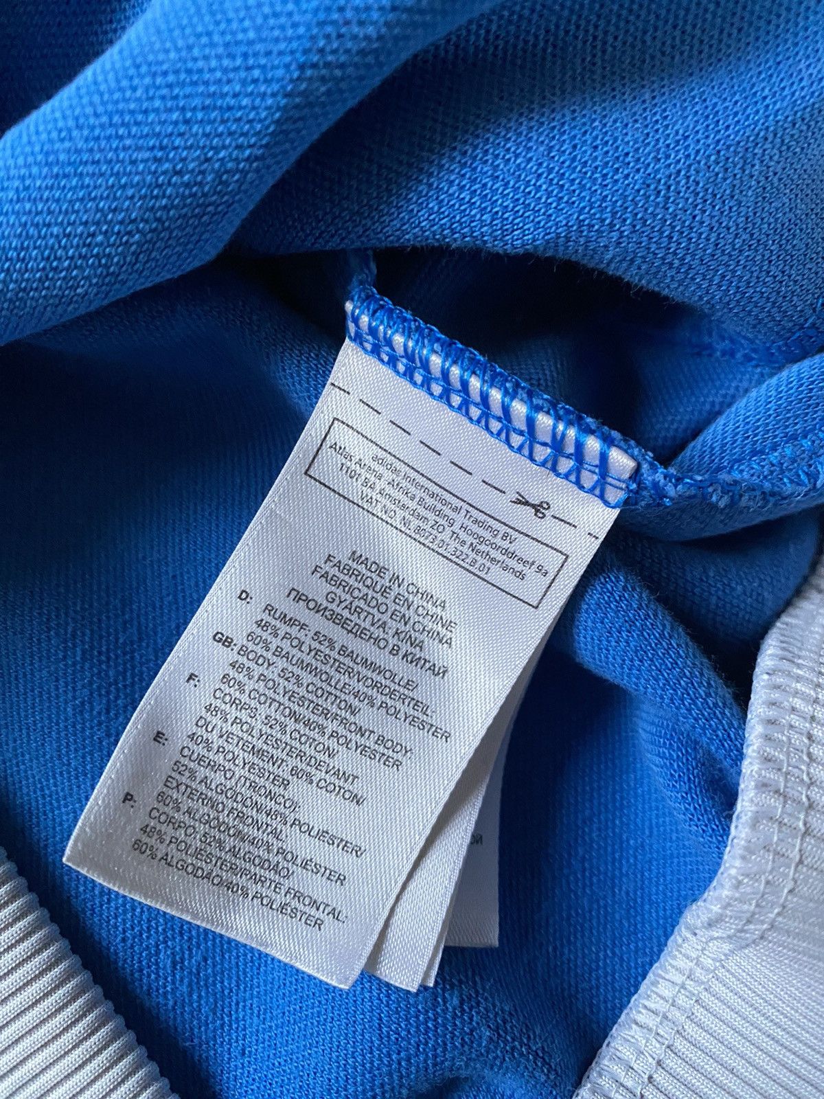 Adidas × Vintage Men’s Track Bomber Jacket Adidas Vintage Size L Blue Size US L / EU 52-54 / 3 - 8 Thumbnail