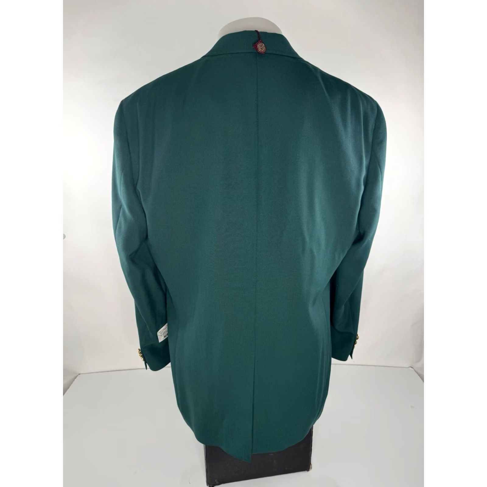 Vintage JACK NICKLAUS Blazer Golf Button Sz. 44 Green Vintage? (original title has Buick Brass Button) Size 44R - 4 Thumbnail