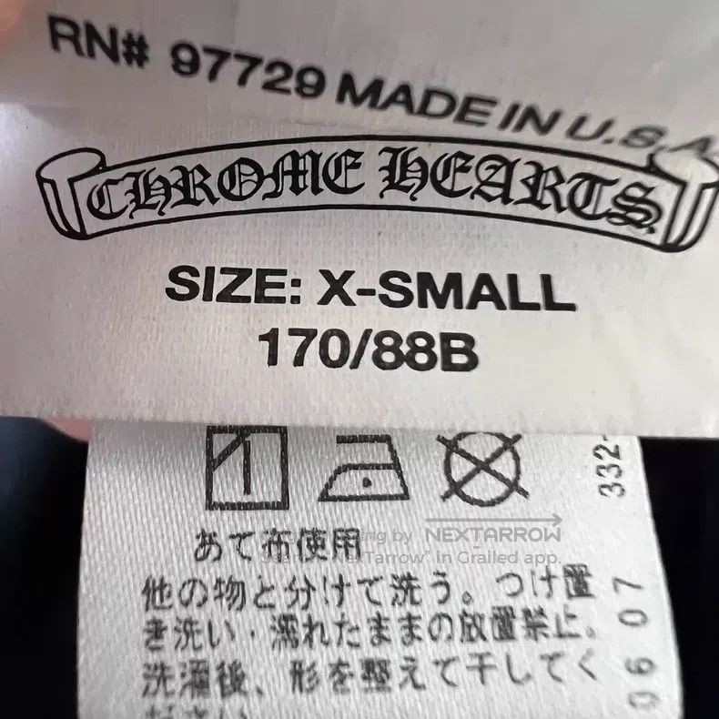 Chrome Hearts CHROME HEARTS Size XS Gradient short-sleeve T-shirt Size US XS / EU 42 / 0 - 5 Thumbnail