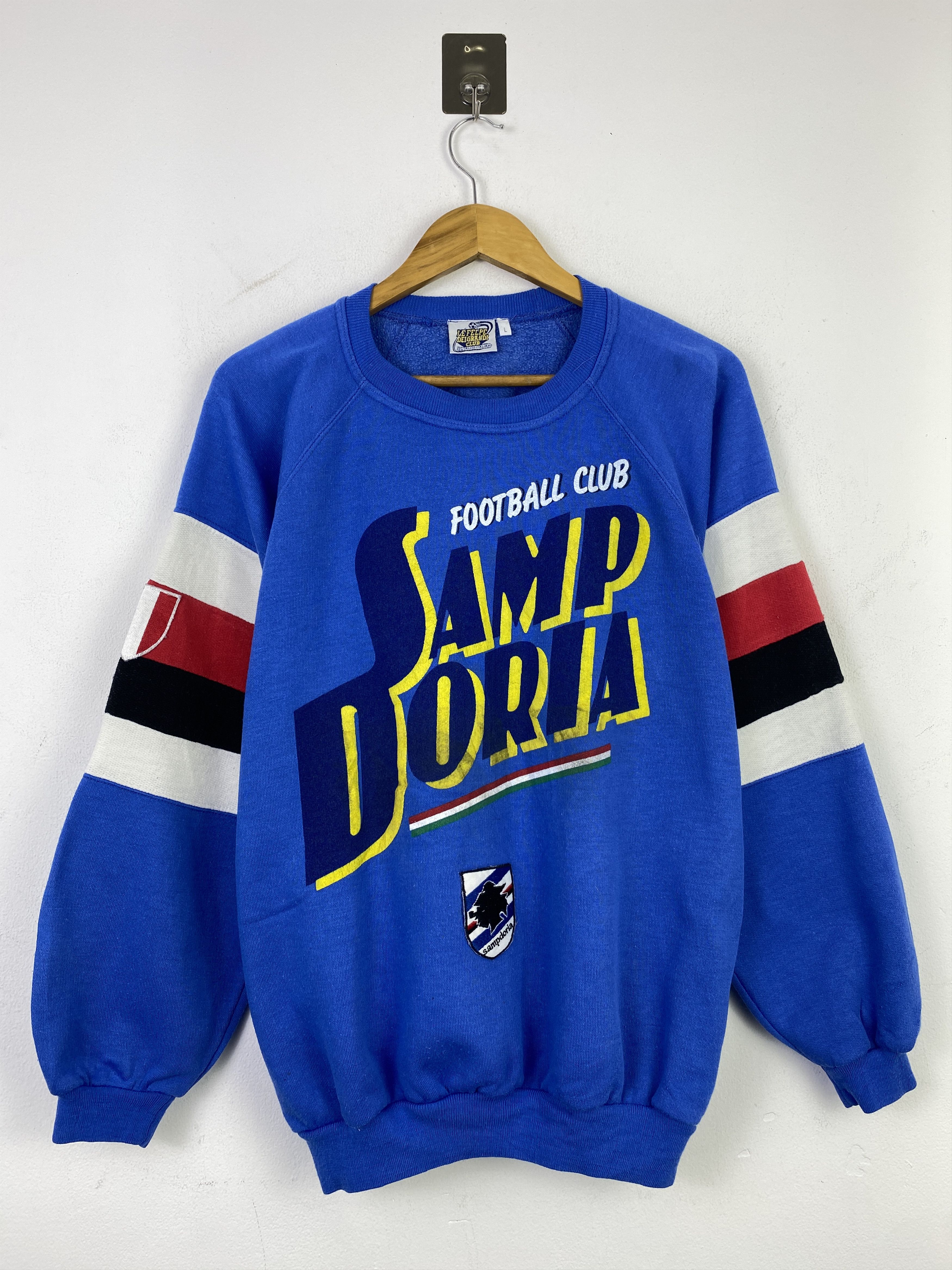 Vintage Vintage 90s Sampdoria Football Club Sweatshirt SH0372 Size US L / EU 52-54 / 3 - 1 Thumbnail
