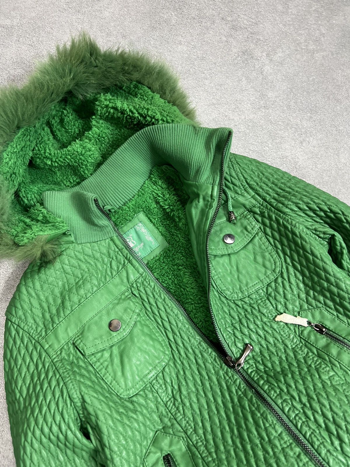Hysteric Glamour VTG Kapital Style Real Leather Ral Fur Mohair Jacket 90s Size US S / EU 44-46 / 1 - 6 Thumbnail