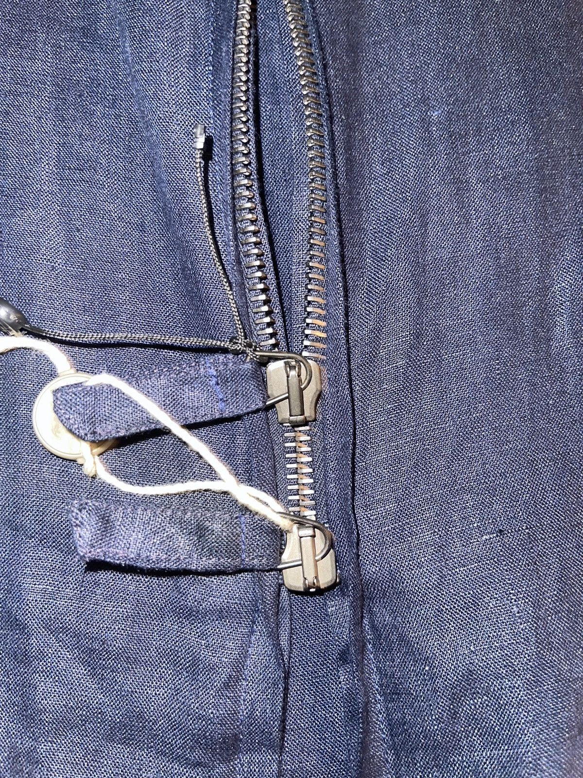 Giorgio Armani GIORGIO ARMANI ZIP SPORT SHIRT 41/16 (REG FIT) LINEN, NWT Size US L / EU 52-54 / 3 - 6 Thumbnail